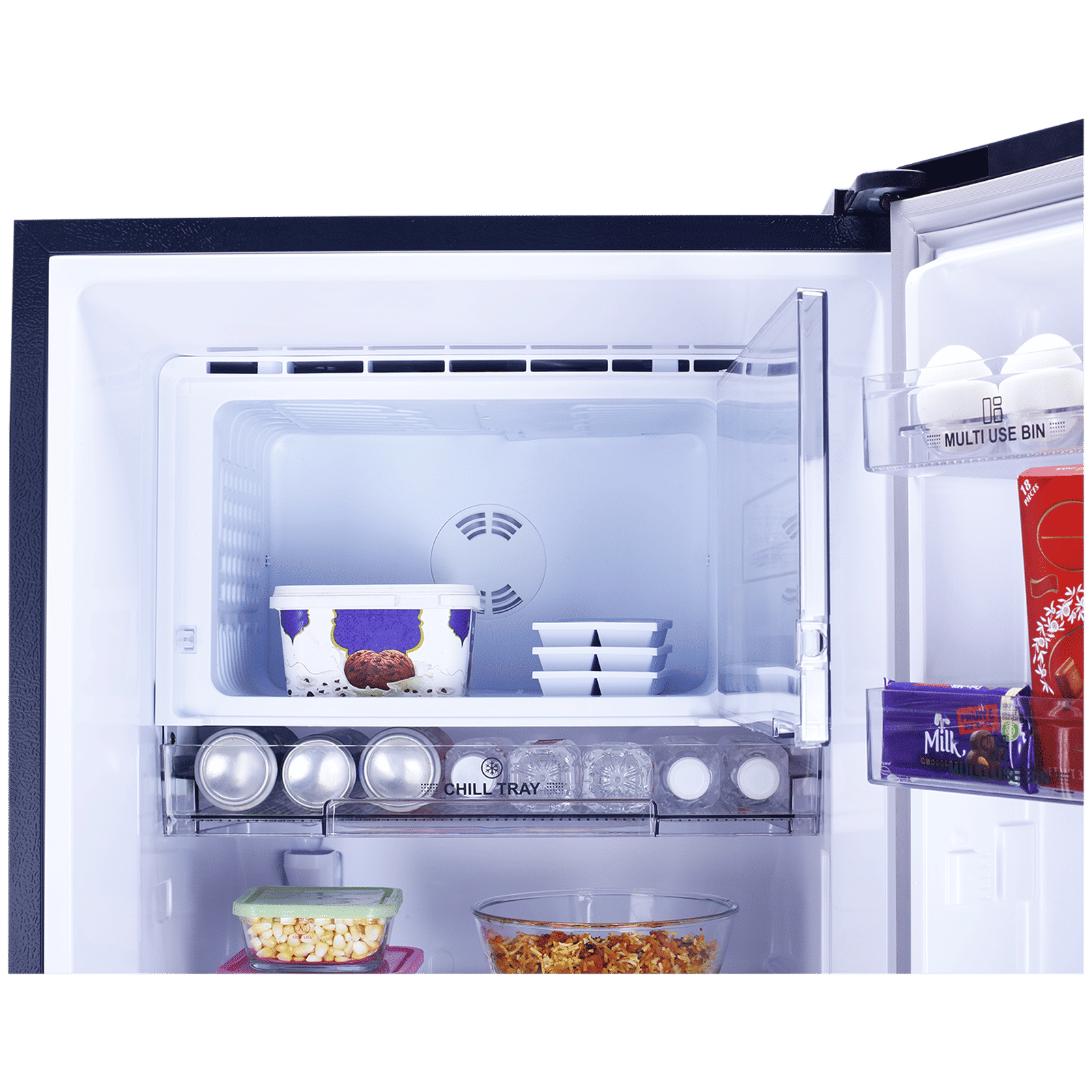 Croma 251 Litres 4 Star Direct Cool Single Door Refrigerator with Anti Fungal Gasket (CRLR251DIE302704, Blue)_7