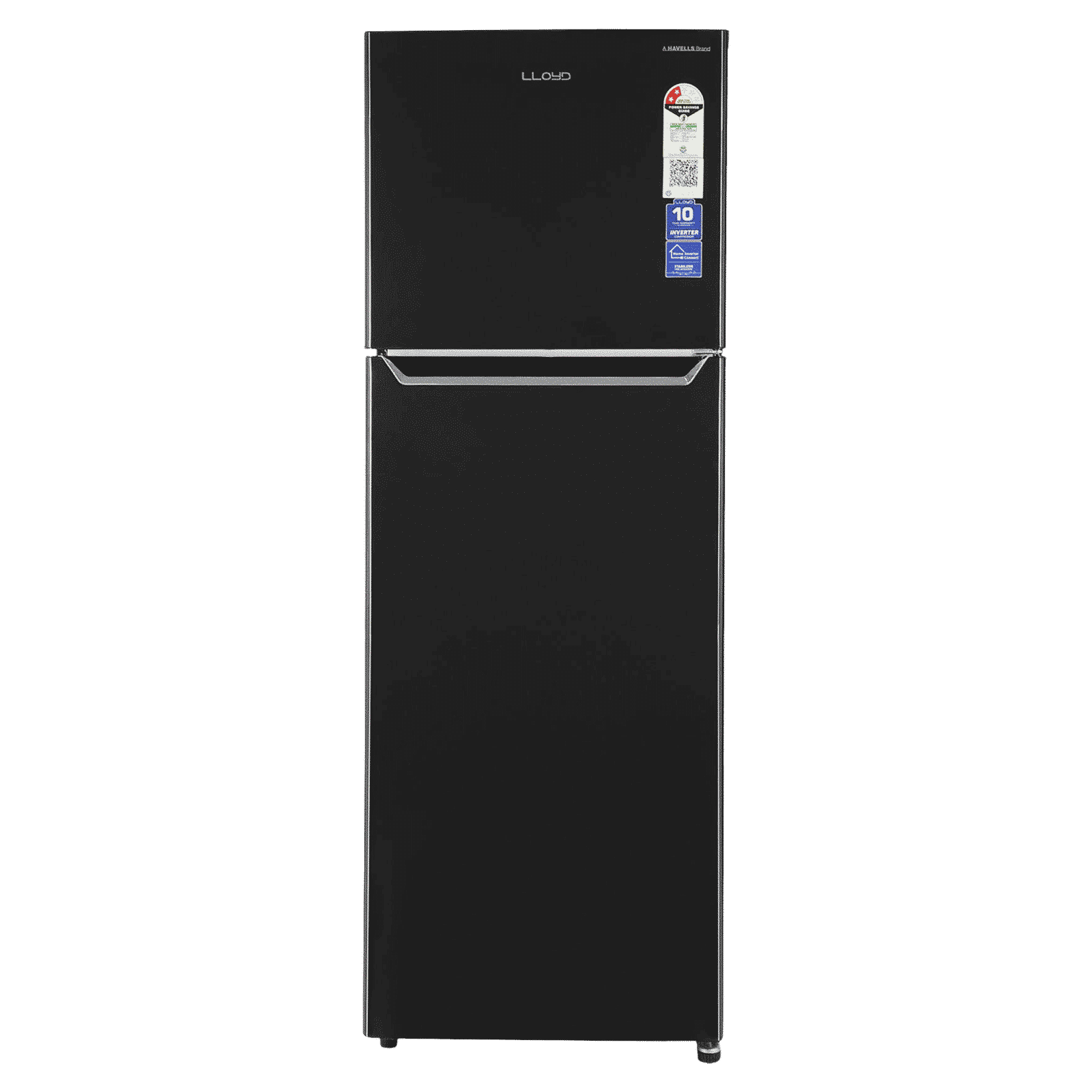 LLOYD 310 Litres 2 Star Frost Free Double Door Convertible Refrigerator with Bactsheild Technology (GLFF342AMBC1GC, Metallic Black)_1