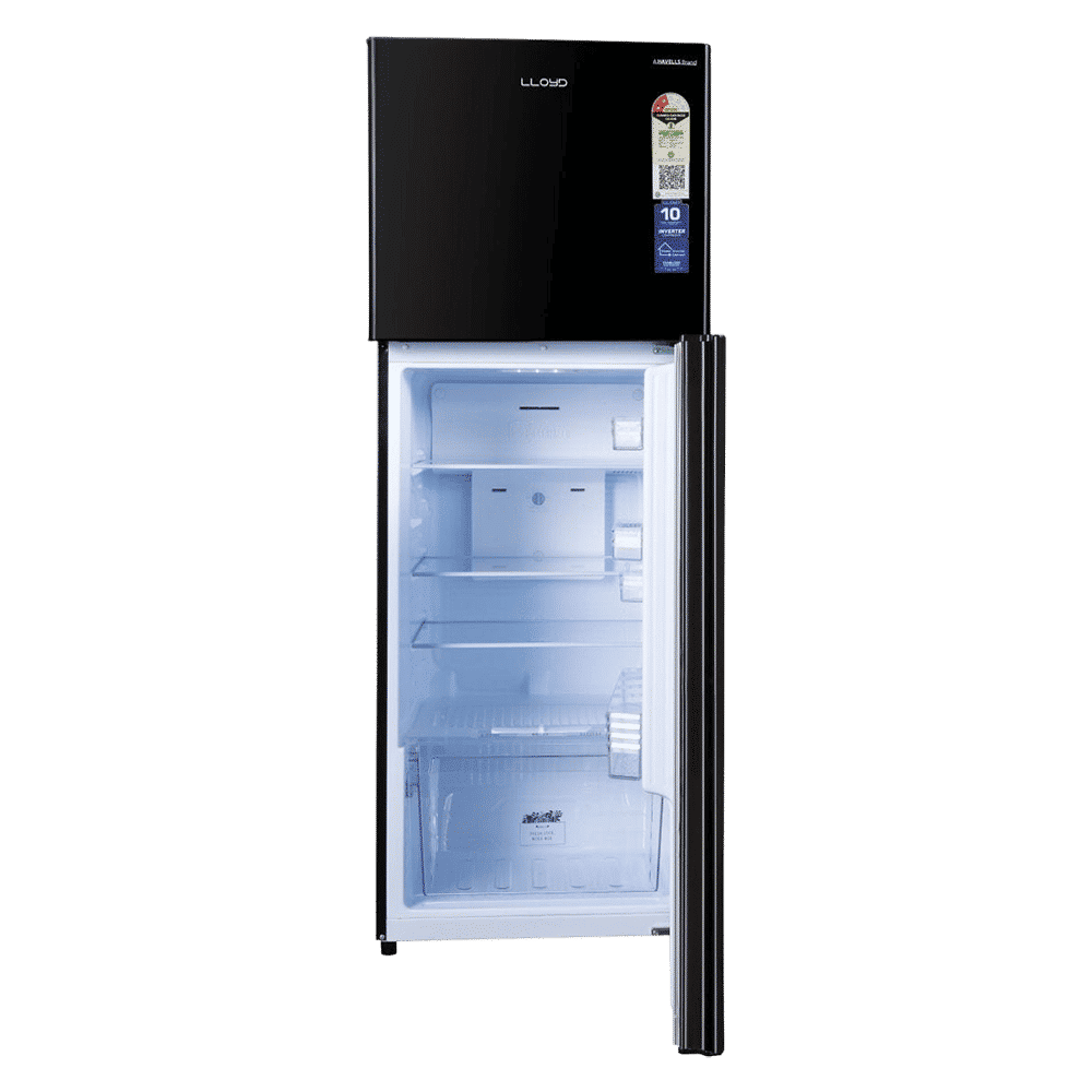 LLOYD 310 Litres 2 Star Frost Free Double Door Convertible Refrigerator with Bactsheild Technology (GLFF342AMBC1GC, Metallic Black)_17
