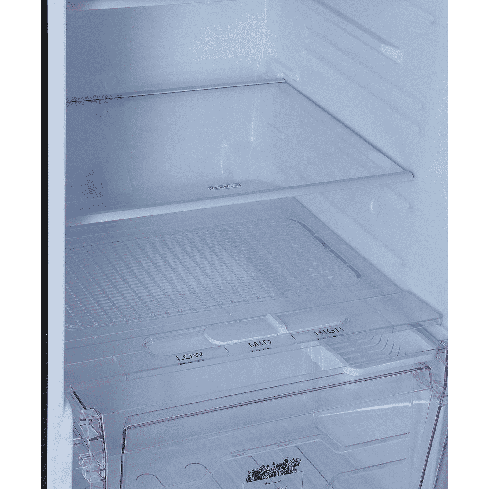 LLOYD 310 Litres 2 Star Frost Free Double Door Convertible Refrigerator with Bactsheild Technology (GLFF342AMBC1GC, Metallic Black)_6