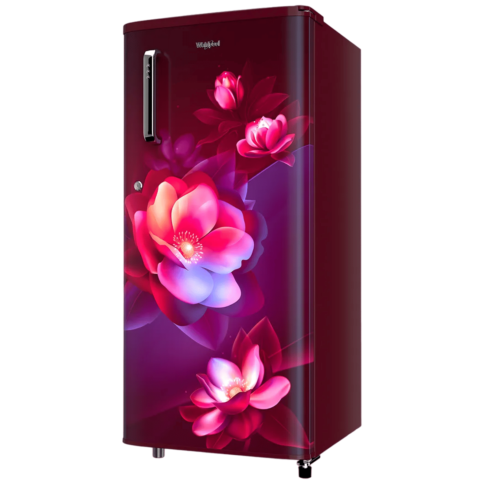 Whirlpool WDE 184 Litres 2 Star Direct Cool Single Door Refrigerator with Anti Bacterial Gasket (72680, Wine Bloom)_9