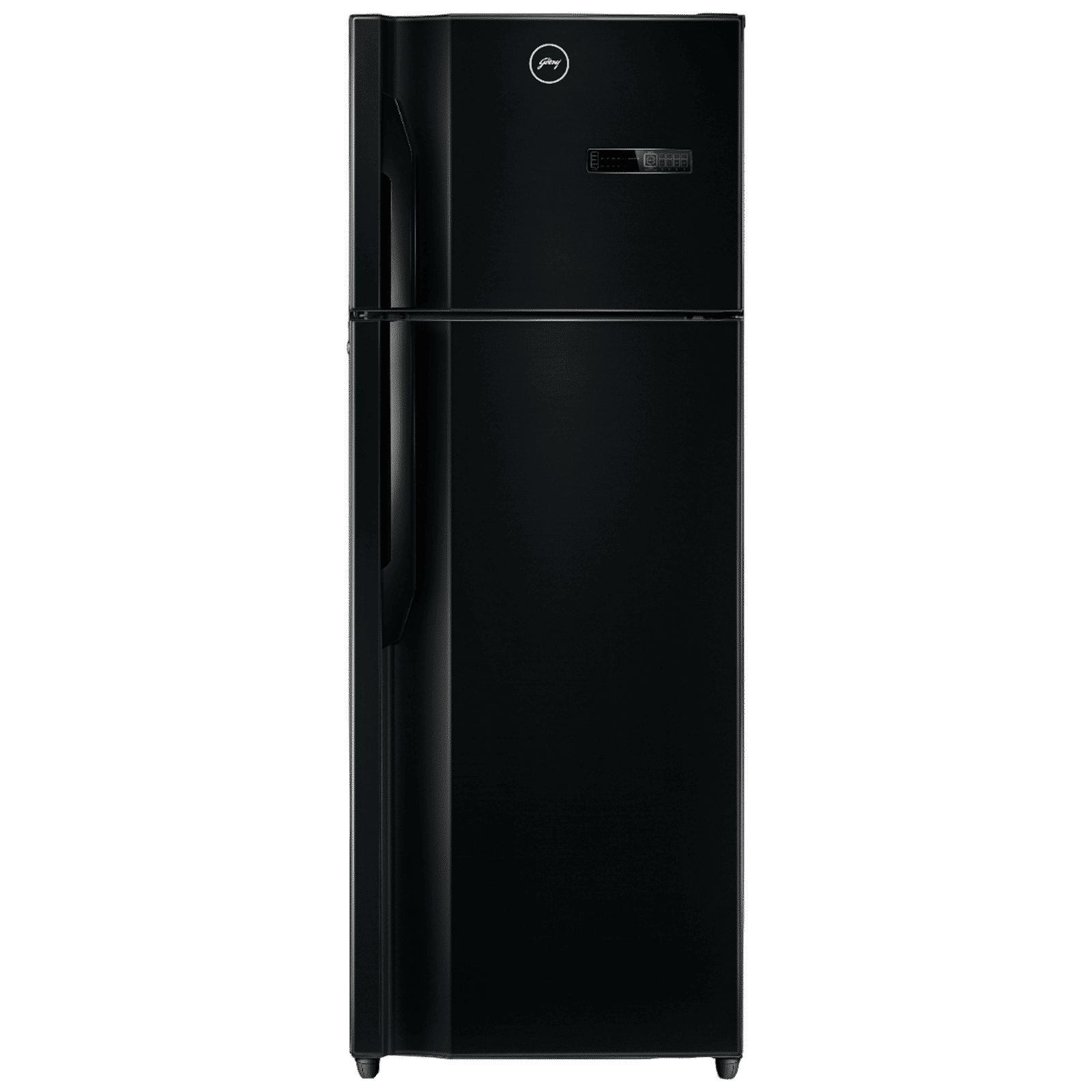 Godrej Eon Vibe 330 Litres 2 Star Frost Free Double Door Convertible Refrigerator with Nano Shield Technology (RT EONVIBE 366B HCIT, Matt Black)_1