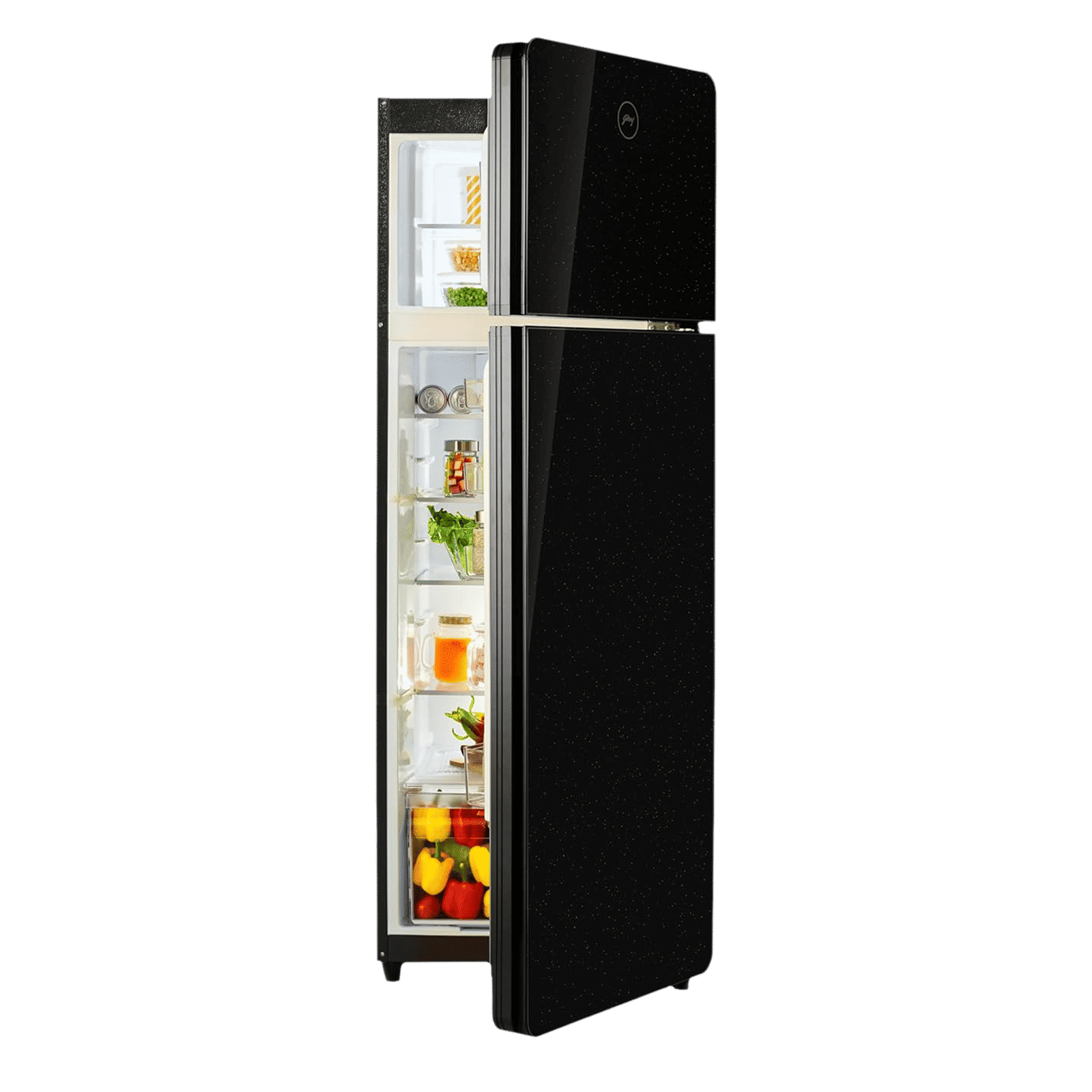 Godrej Eon Crystal 272 Litres 2 Star Frost Free Double Door Refrigerator with Cool Balance Technology (RTEONCRYSTAL310BRI, Onyx Black)_7