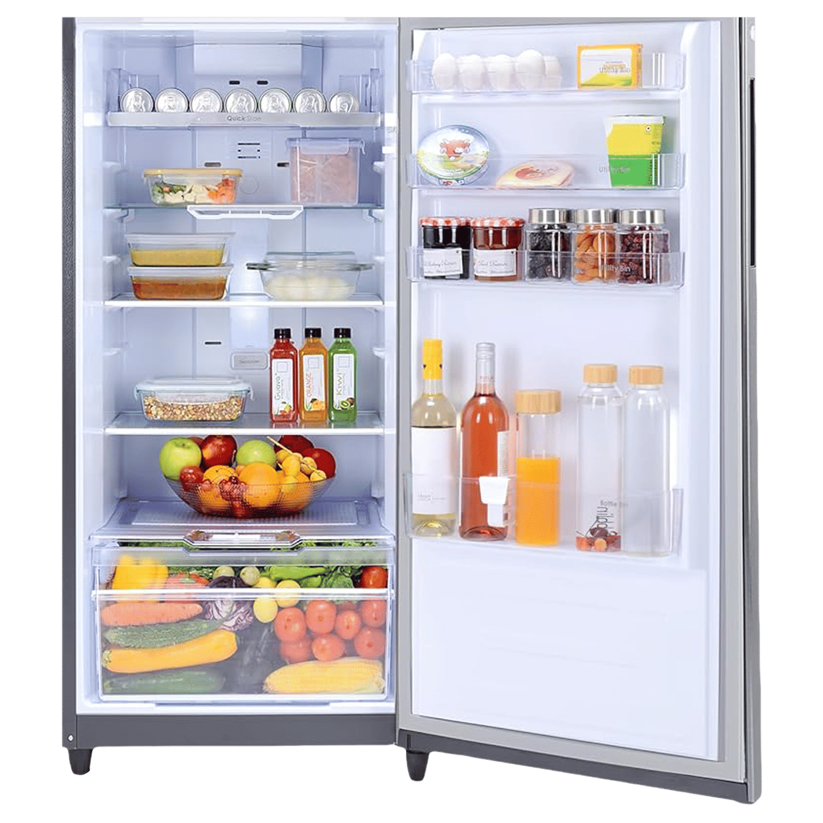 Godrej Eon Valor 272 Litres 2 Star Frost Free Double Door Convertible Refrigerator with Cool Balance Technology (RT EONVALOR 310B RCIT, Fossil Steel) Godrej Eon Valor 272 Litres 2 Star Frost Free Double Door Convertible Refrigerator with Cool Balance Technology (RT EONVALOR 310B RCIT, Fossil Steel)_10