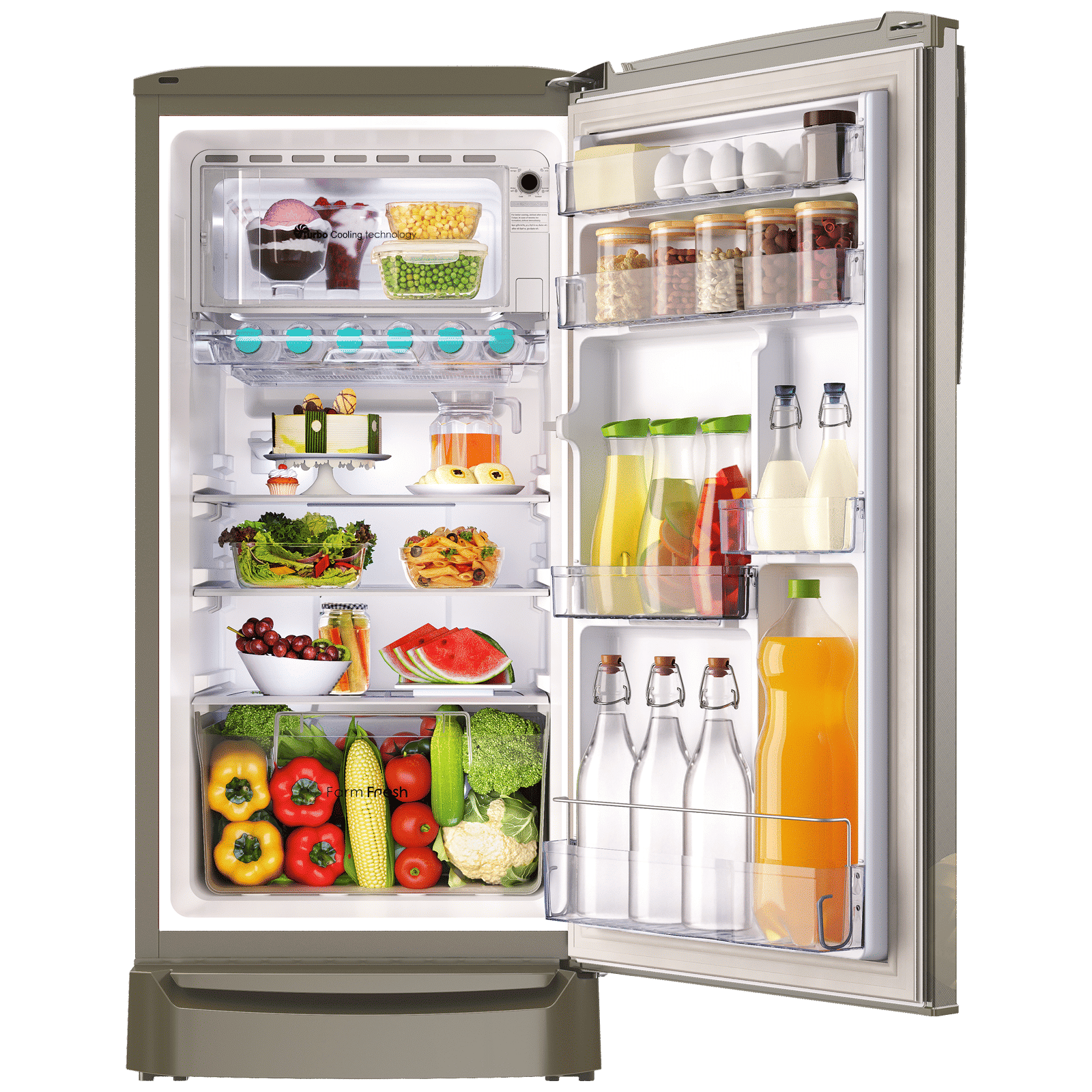 Godrej RD ERIOPLS 183 Litres 3 Star Direct Cool Single Door Refrigerator with Advanced Capillary Technology (RD ERIOPLS 205C, Steel Glow)_4