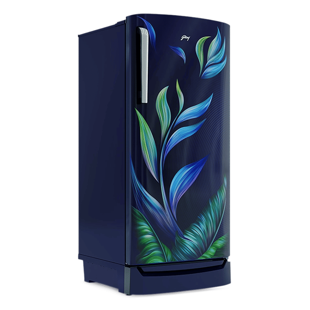 Godrej Edge Marvel 184 Litres 3 Star Direct Cool Single Door Refrigerator with Turbo Cooling Technology (RD EMARVEL 207C TDF, Fusion Blue)_4