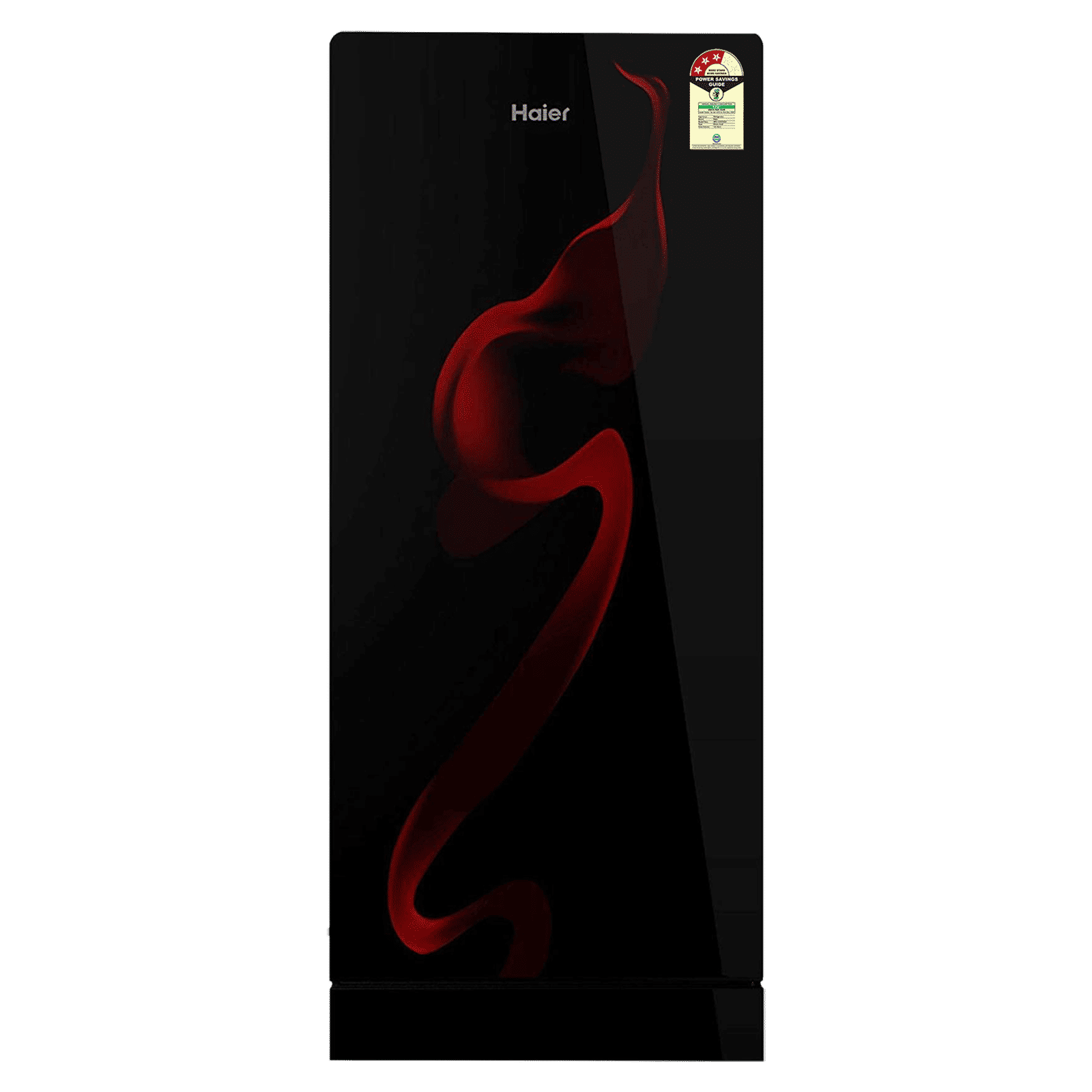 Haier 190 Litres 3 Star Direct Cool Single Door Refrigerator with Stabilizer Free Operation (HRD-2103PSG-P, Spiral Glass)_1