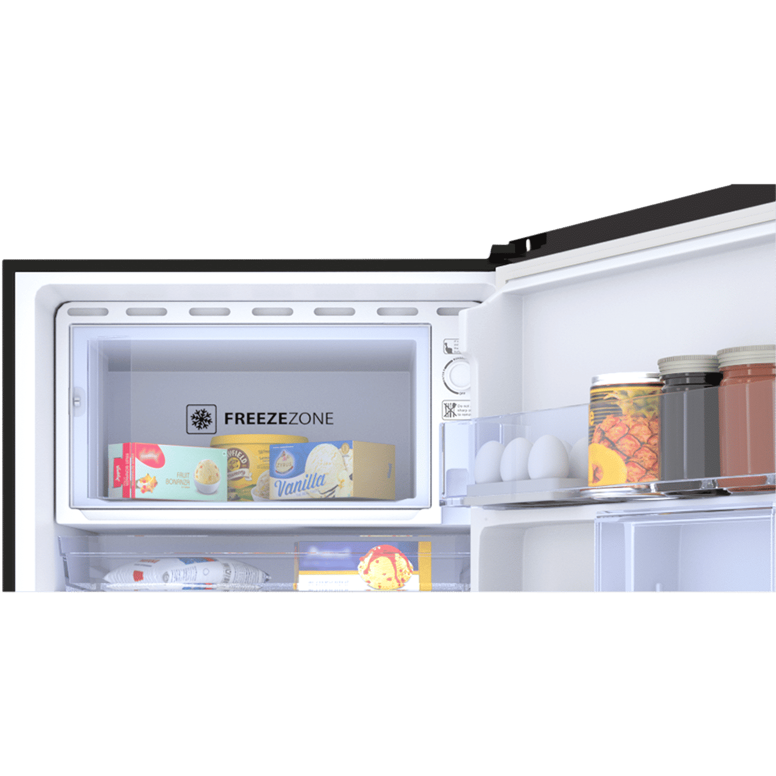 Haier 190 Litres 3 Star Direct Cool Single Door Refrigerator with Stabilizer Free Operation (HRD-2103PSG-P, Spiral Glass)_6