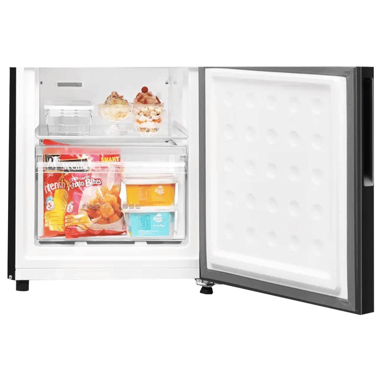Haier 237 Litres 2 Star Frost Free Double Door Bottom Mount Convertible Refrigerator with Turbo Icing (HRB-2872BGB-P, GE Black) Haier 237 Litres 2 Star Frost Free Double Door Bottom Mount Convertible Refrigerator with Turbo Icing (HRB-2872BGB-P, GE Black)_10