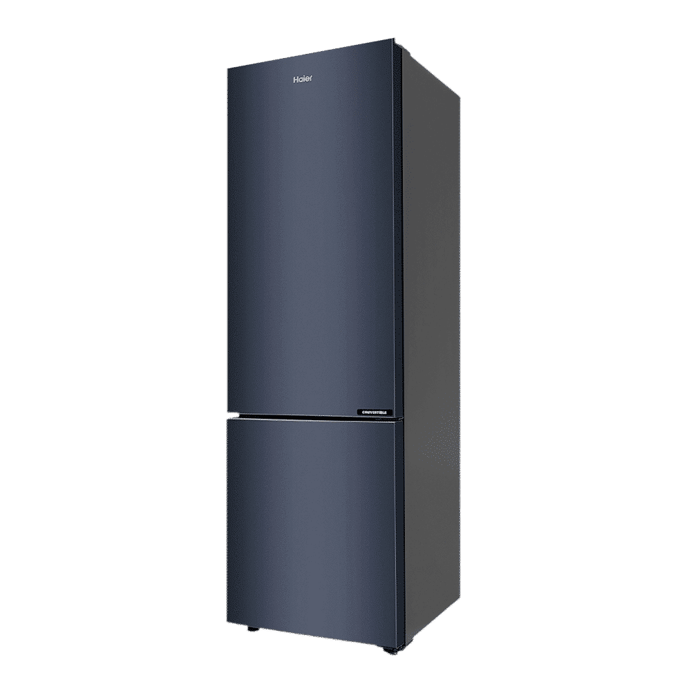 Haier 265 Litres 2 Star Frost Free Double Door Bottom Mount Convertible Refrigerator with Turbo Icing (HRB-3152BGK-P, Graphite Black)_4