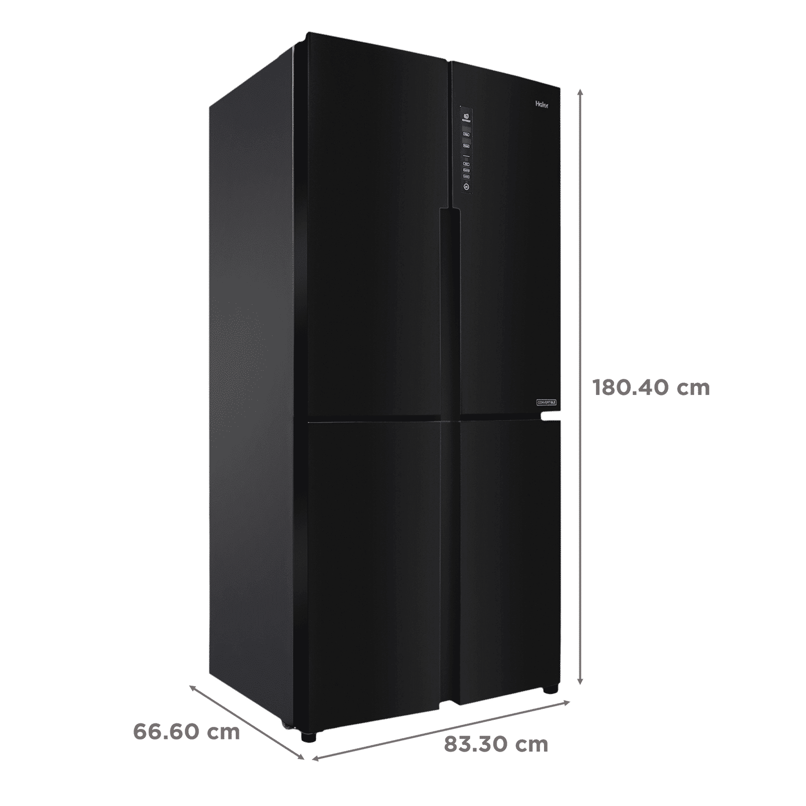 Haier 531 Litres Frost Free French Door Refrigerator with Deo Fresh Technology (HRB-550KS, Black Steel) Haier 531 Litres Frost Free French Door Refrigerator with Deo Fresh Technology (HRB-550KS, Black Steel)_3