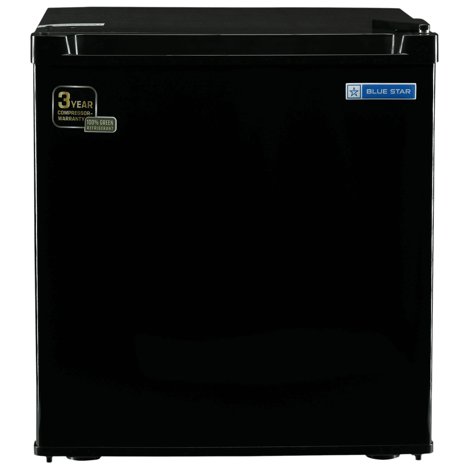 Blue Star Mini Bar 47 Litres 2 Star Direct Cool Single Door Refrigerator with Temperature Control Dial (MR70-GB, Black) Blue Star Mini Bar 47 Litres 2 Star Direct Cool Single Door Refrigerator with Temperature Control Dial (MR70-GB, Black)_1