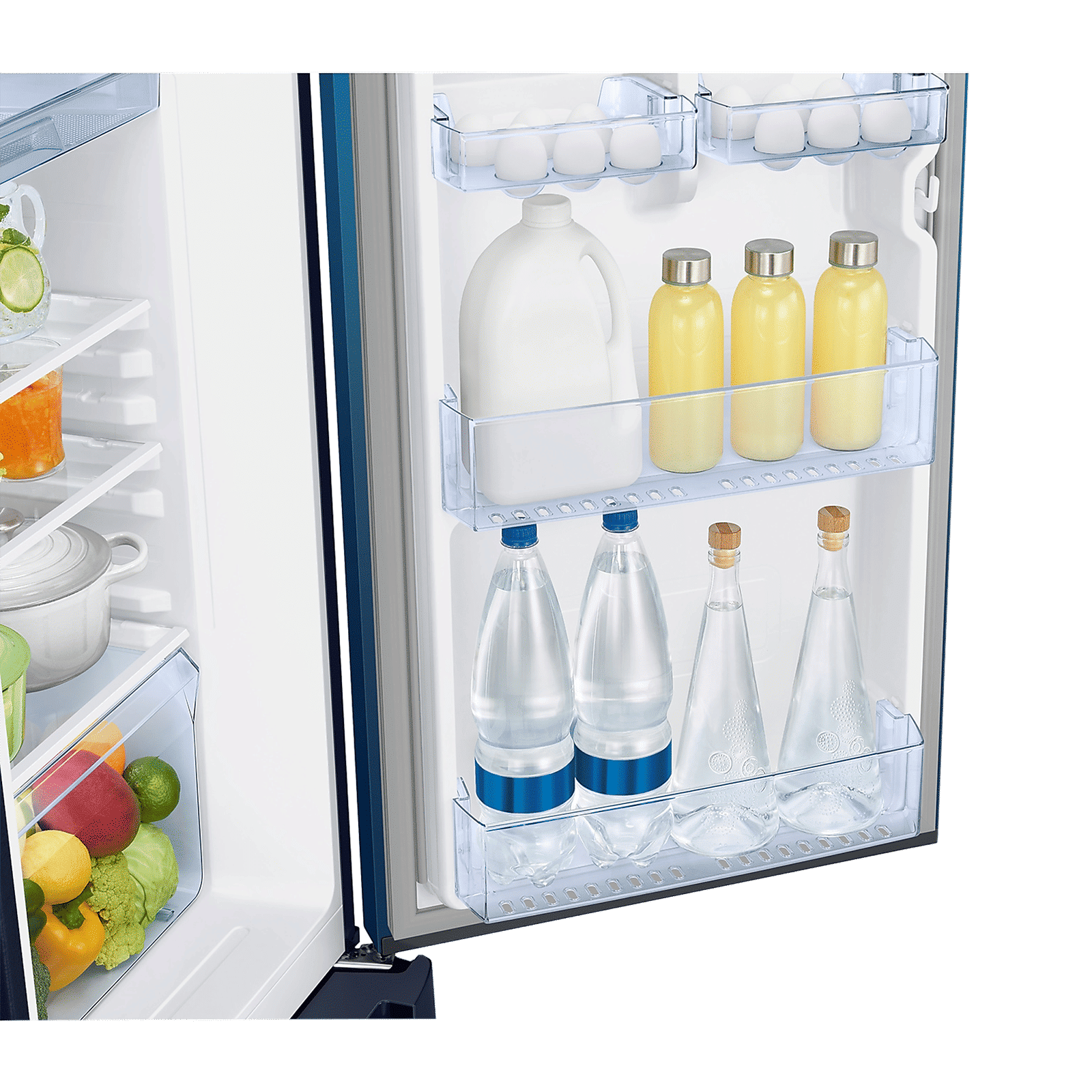 SAMSUNG Digi-Touch Cool 189 Litres 5 Star Direct Cool Single Door Refrigerator with Anti Bacterial Gasket (RR21C2F259U/HL, Paradise Bloom Blue) SAMSUNG Digi-Touch Cool 189 Litres 5 Star Direct Cool Single Door Refrigerator with Anti Bacterial Gasket (RR21C2F259U/HL, Paradise Bloom Blue)_9
