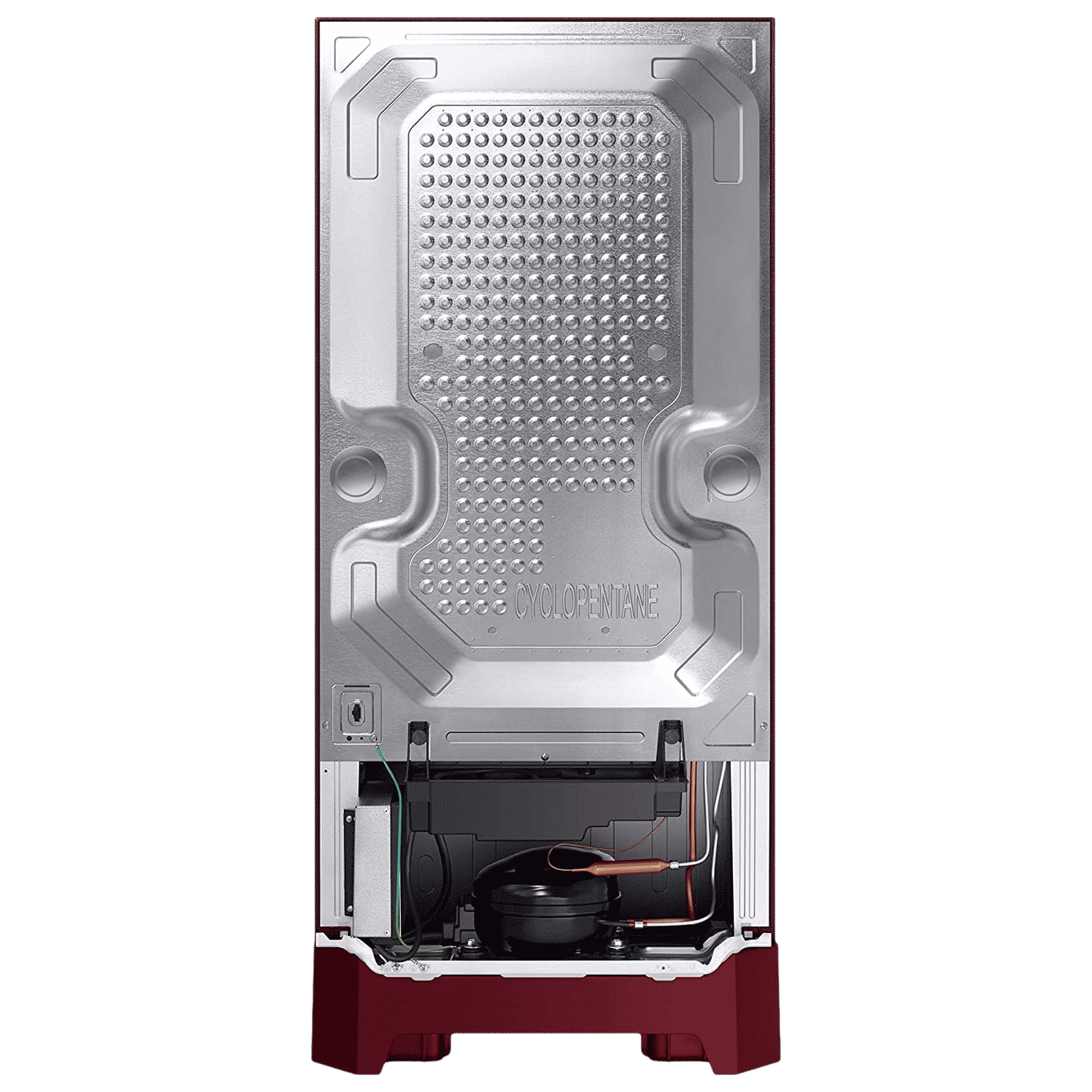 SAMSUNG Stylish Grande 183 Litres 5 Star Direct Cool Single Door Refrigerator with Anti Bacterial Gasket (RR20D2825HN/NL, Himalaya Poppy Red) SAMSUNG Stylish Grande 183 Litres 5 Star Direct Cool Single Door Refrigerator with Anti Bacterial Gasket (RR20D2825HN/NL, Himalaya Poppy Red)_9