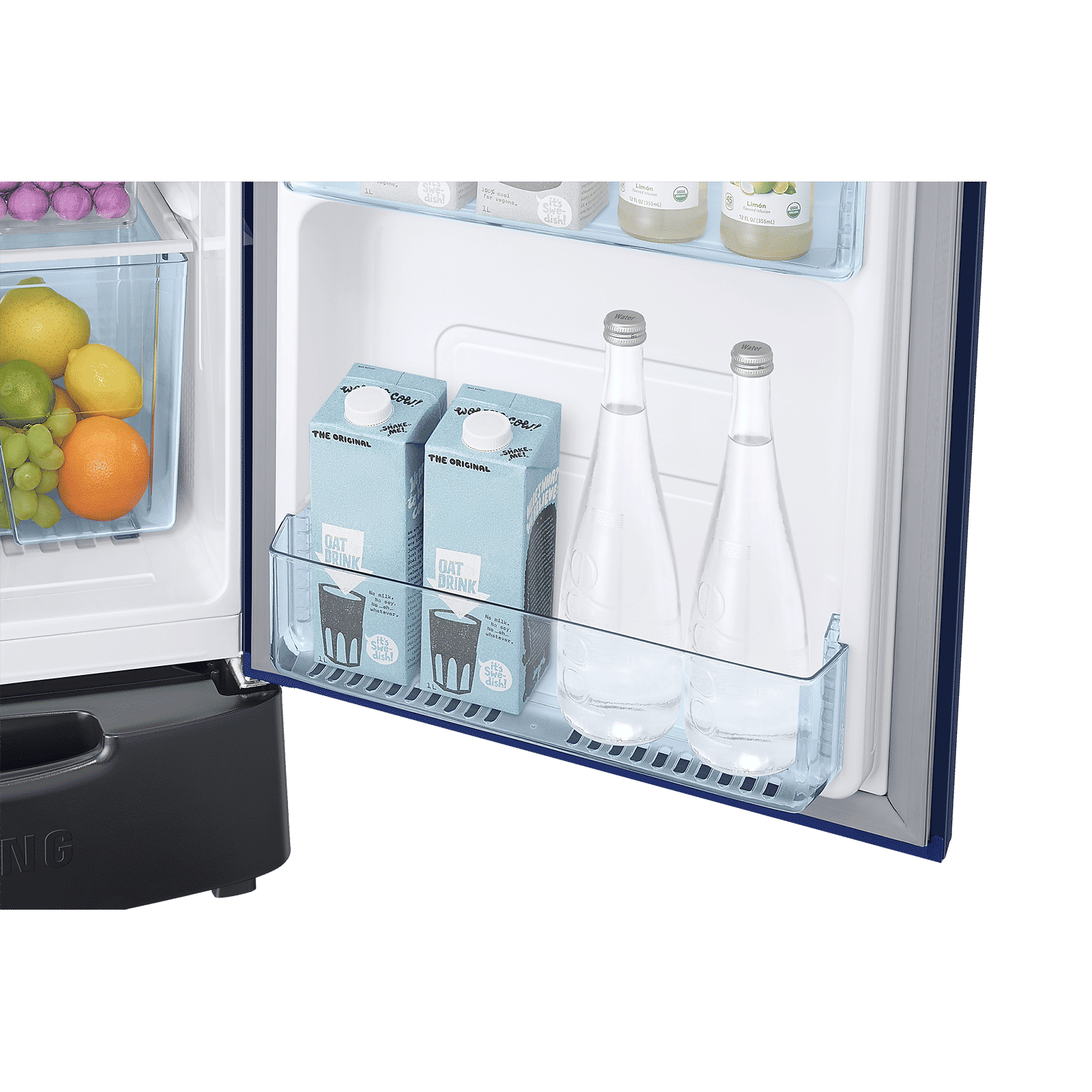 SAMSUNG Stylish Grande 183 Litres 5 Star Direct Cool Single Door Refrigerator with Anti Bacterial Gasket (RR20D2825HV/NL, Blue Arctic)_15