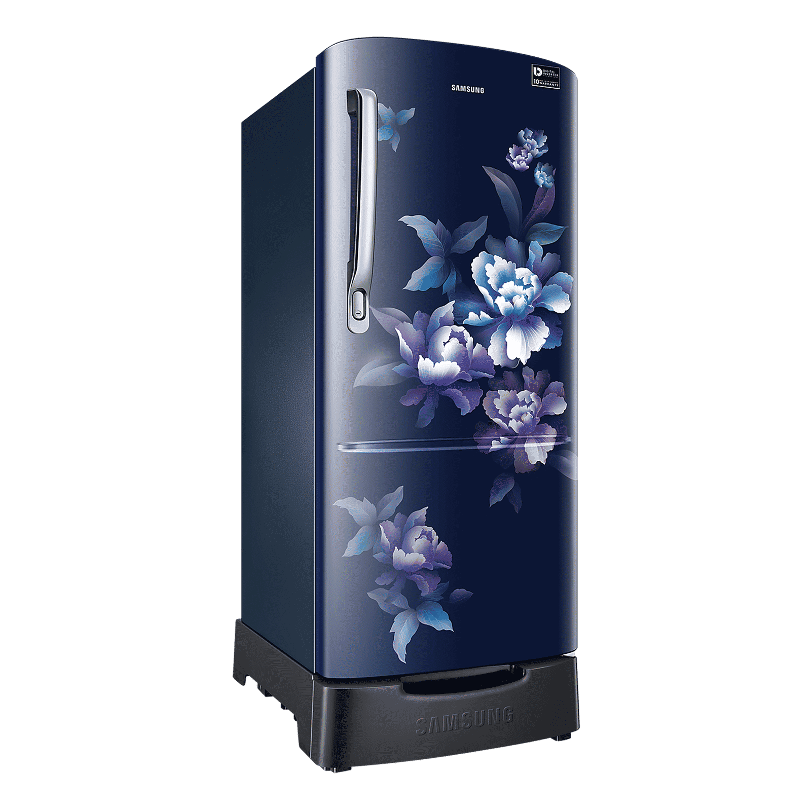 SAMSUNG Stylish Grande 183 Litres 5 Star Direct Cool Single Door Refrigerator with Anti Bacterial Gasket (RR20D2825HV/NL, Blue Arctic)_16