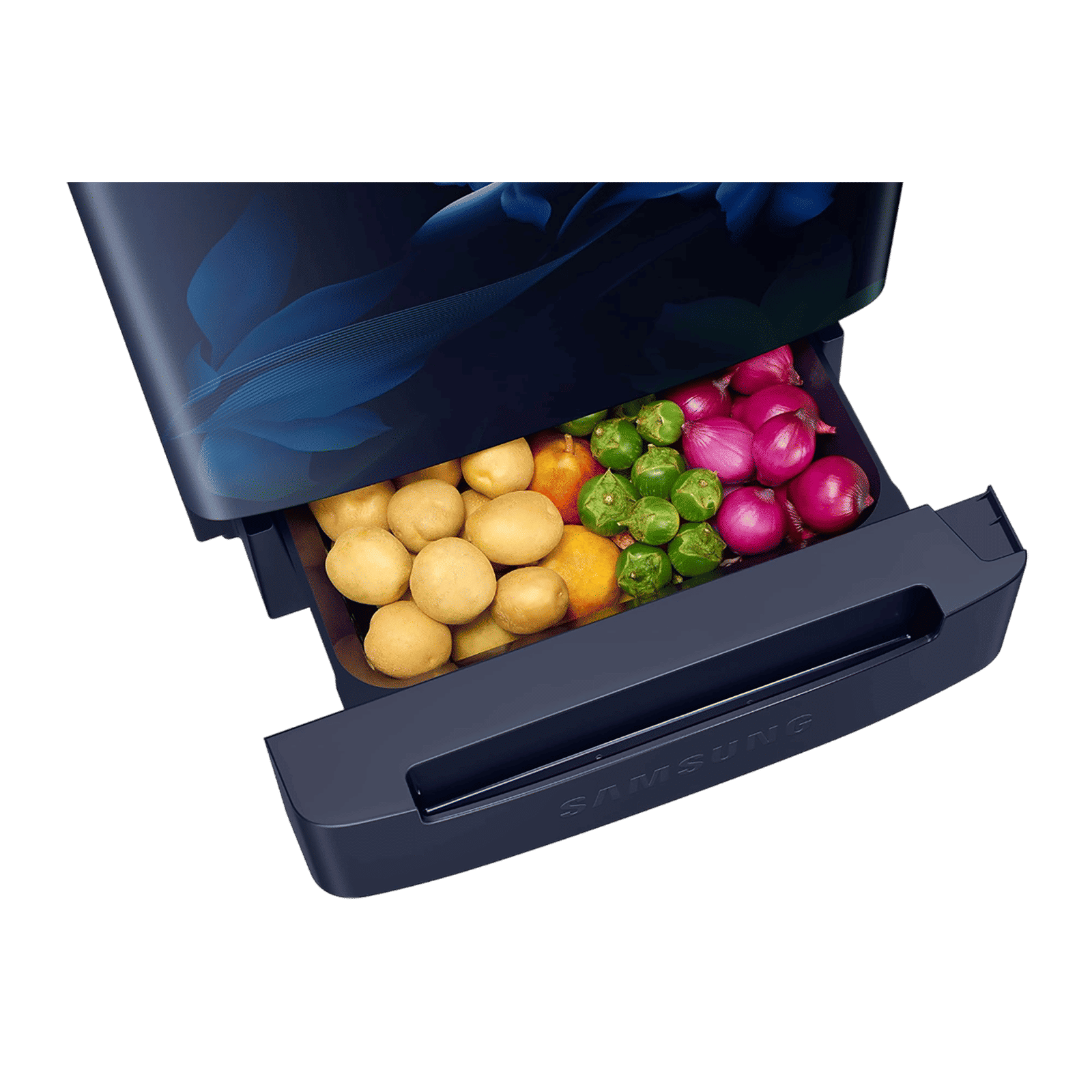 SAMSUNG Stylish Grande 183 Litres 5 Star Direct Cool Single Door Refrigerator with Anti Bacterial Gasket (RR20D2825HV/NL, Blue Arctic)_9