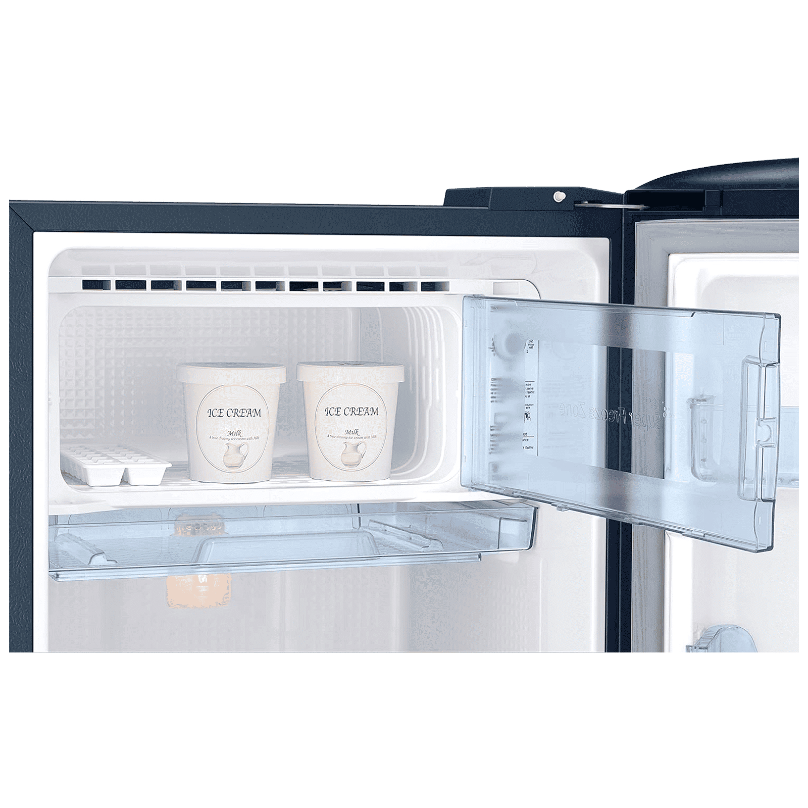 SAMSUNG Horizontal Curve 189 Litres 5 Star Direct Cool Single Door Refrigerator with Anti Bacterial Gasket (RR21D2H259U/HL, Paradise Bloom Blue) SAMSUNG Horizontal Curve 189 Litres 5 Star Direct Cool Single Door Refrigerator with Anti Bacterial Gasket (RR21D2H259U/HL, Paradise Bloom Blue)_7