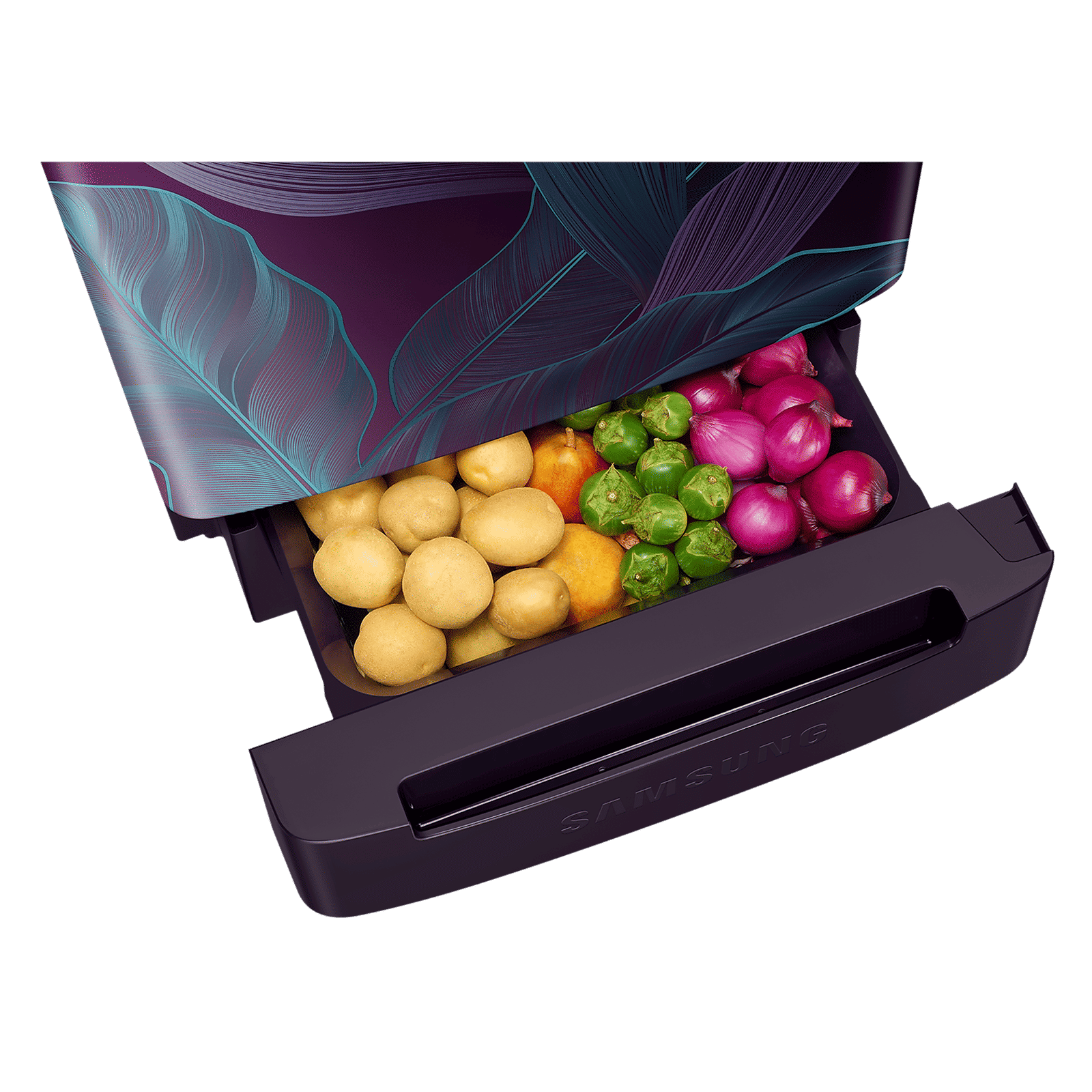 SAMSUNG Digi-Touch Cool 215 Litres 4 Star Direct Cool Single Door Refrigerator with Anti Bacterial Gasket (RR23D2F349R/HL, Paradise Bloom Purple) SAMSUNG Digi-Touch Cool 215 Litres 4 Star Direct Cool Single Door Refrigerator with Anti Bacterial Gasket (RR23D2F349R/HL, Paradise Bloom Purple)_13