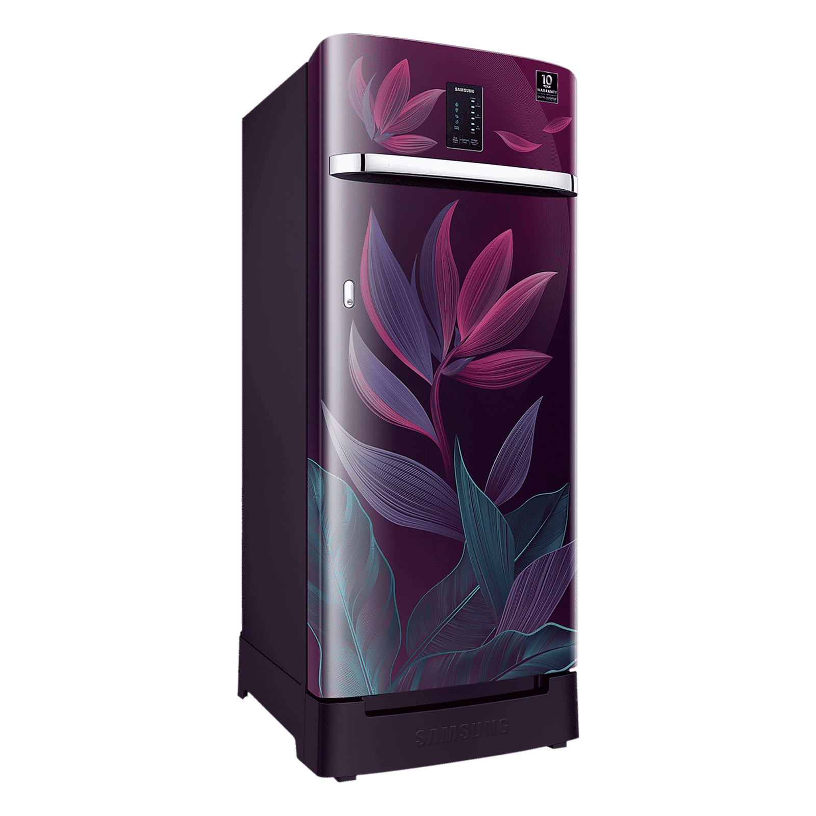 SAMSUNG Digi-Touch Cool 215 Litres 4 Star Direct Cool Single Door Refrigerator with Anti Bacterial Gasket (RR23D2F349R/HL, Paradise Bloom Purple) SAMSUNG Digi-Touch Cool 215 Litres 4 Star Direct Cool Single Door Refrigerator with Anti Bacterial Gasket (RR23D2F349R/HL, Paradise Bloom Purple)_16