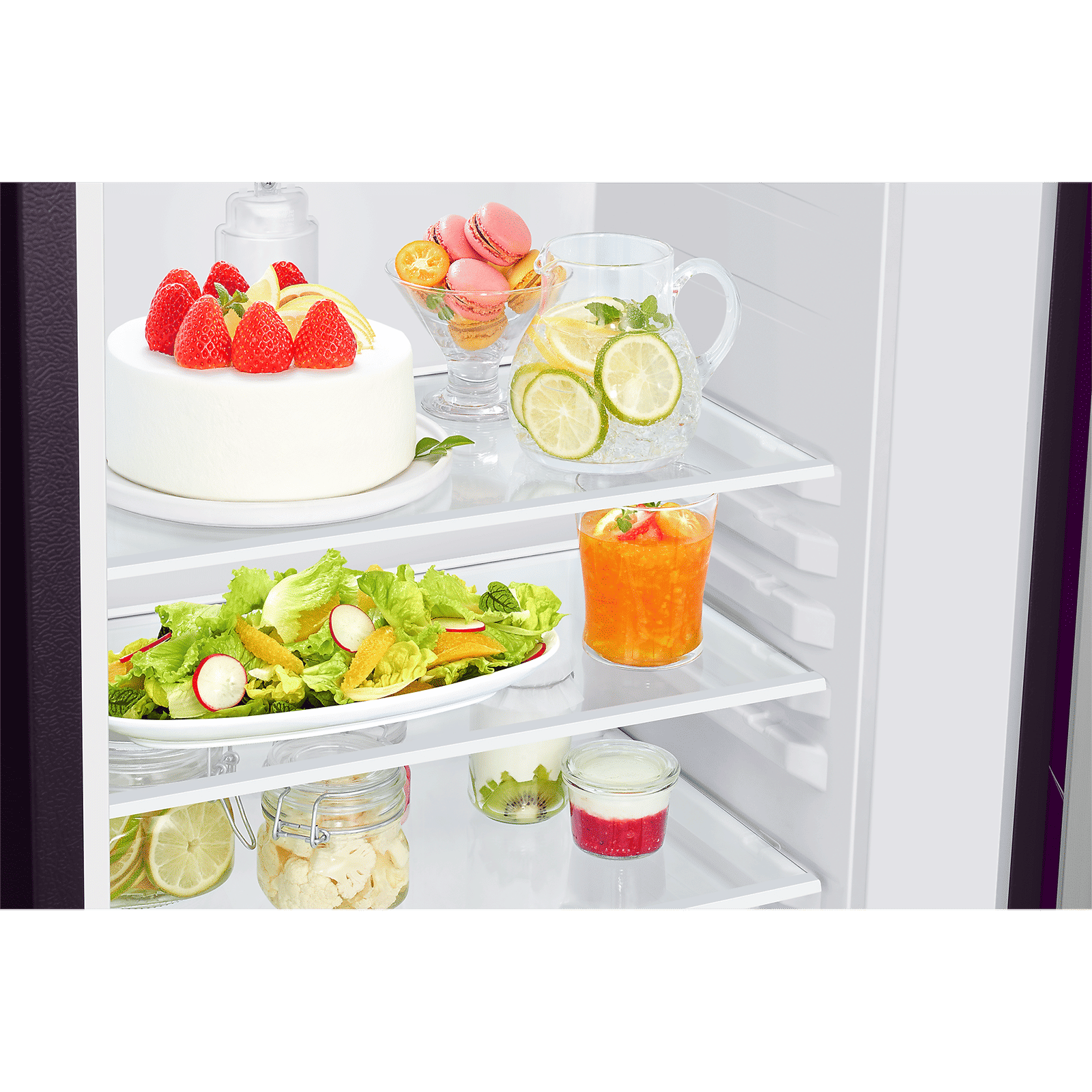 SAMSUNG Digi-Touch Cool 215 Litres 4 Star Direct Cool Single Door Refrigerator with Anti Bacterial Gasket (RR23D2F349R/HL, Paradise Bloom Purple) SAMSUNG Digi-Touch Cool 215 Litres 4 Star Direct Cool Single Door Refrigerator with Anti Bacterial Gasket (RR23D2F349R/HL, Paradise Bloom Purple)_7