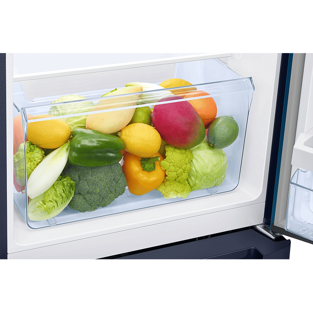 SAMSUNG Horizontal Curve 215 Litres 5 Star Direct Cool Single Door Refrigerator with Anti Bacterial Gasket (RR23D2H359U/HL, Paradise Bloom Blue) SAMSUNG Horizontal Curve 215 Litres 5 Star Direct Cool Single Door Refrigerator with Anti Bacterial Gasket (RR23D2H359U/HL, Paradise Bloom Blue)_9