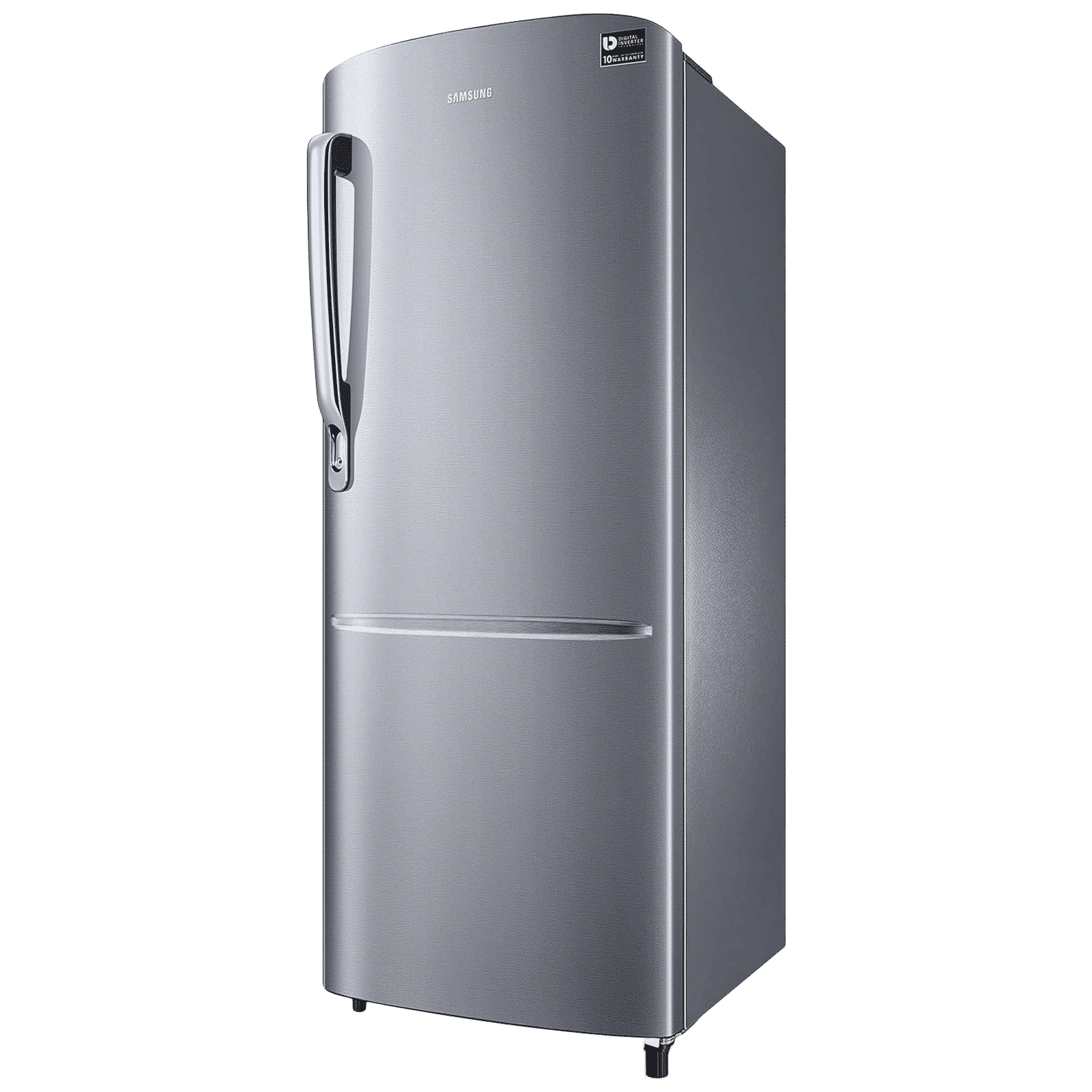 SAMSUNG Stylish Grande 223 Litres 3 Star Direct Cool Single Door Refrigerator with Anti Bacterial Gasket (RR24C2723S8/NL, Elegant Inox)_4
