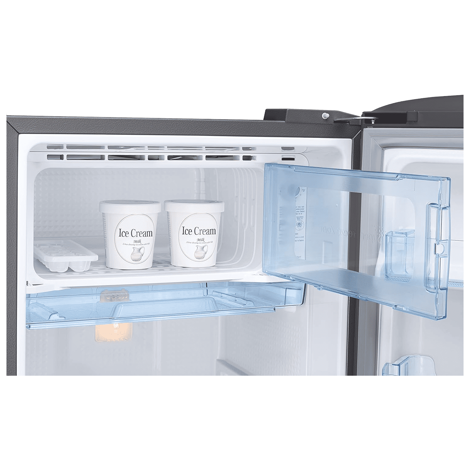 SAMSUNG Stylish Grande 223 Litres 3 Star Direct Cool Single Door Refrigerator with Anti Bacterial Gasket (RR24C2723S8/NL, Elegant Inox)_7