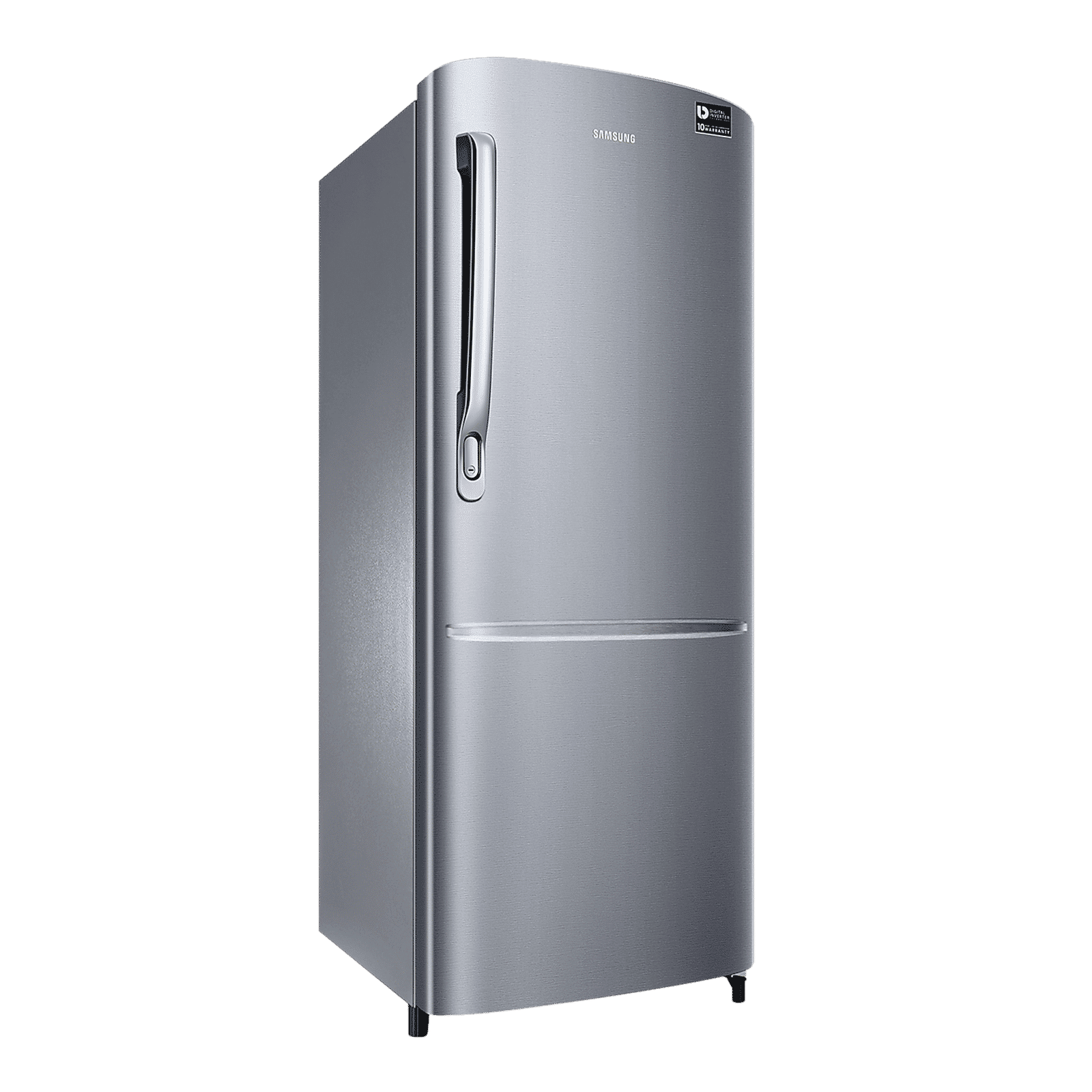 SAMSUNG Stylish Grande 223 Litres 3 Star Direct Cool Single Door Refrigerator with Anti Bacterial Gasket (RR24C2723S8/NL, Elegant Inox)_8