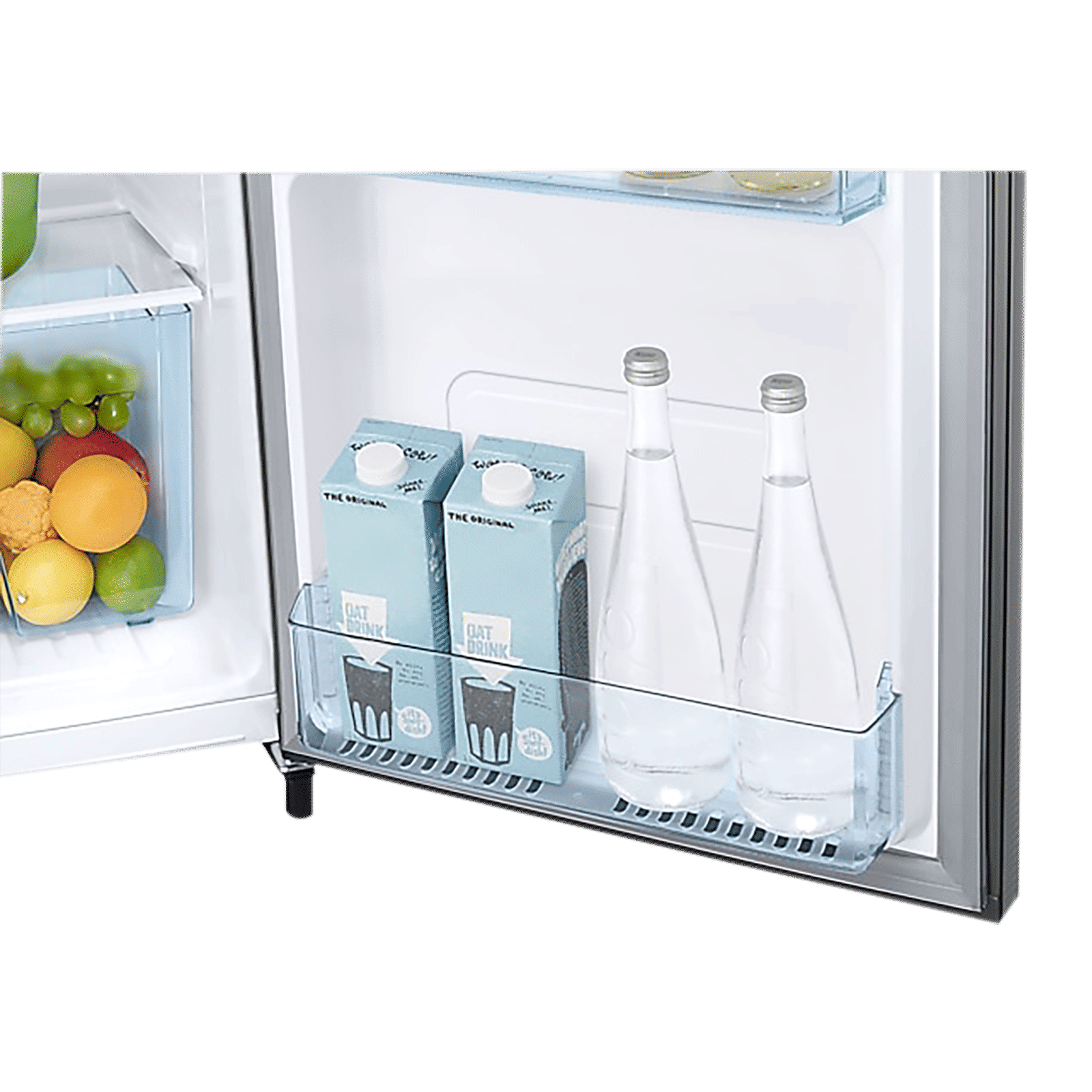 SAMSUNG Stylish Grande 223 Litres 3 Star Direct Cool Single Door Refrigerator with Anti Bacterial Gasket (RR24C2723S8/NL, Elegant Inox)_9