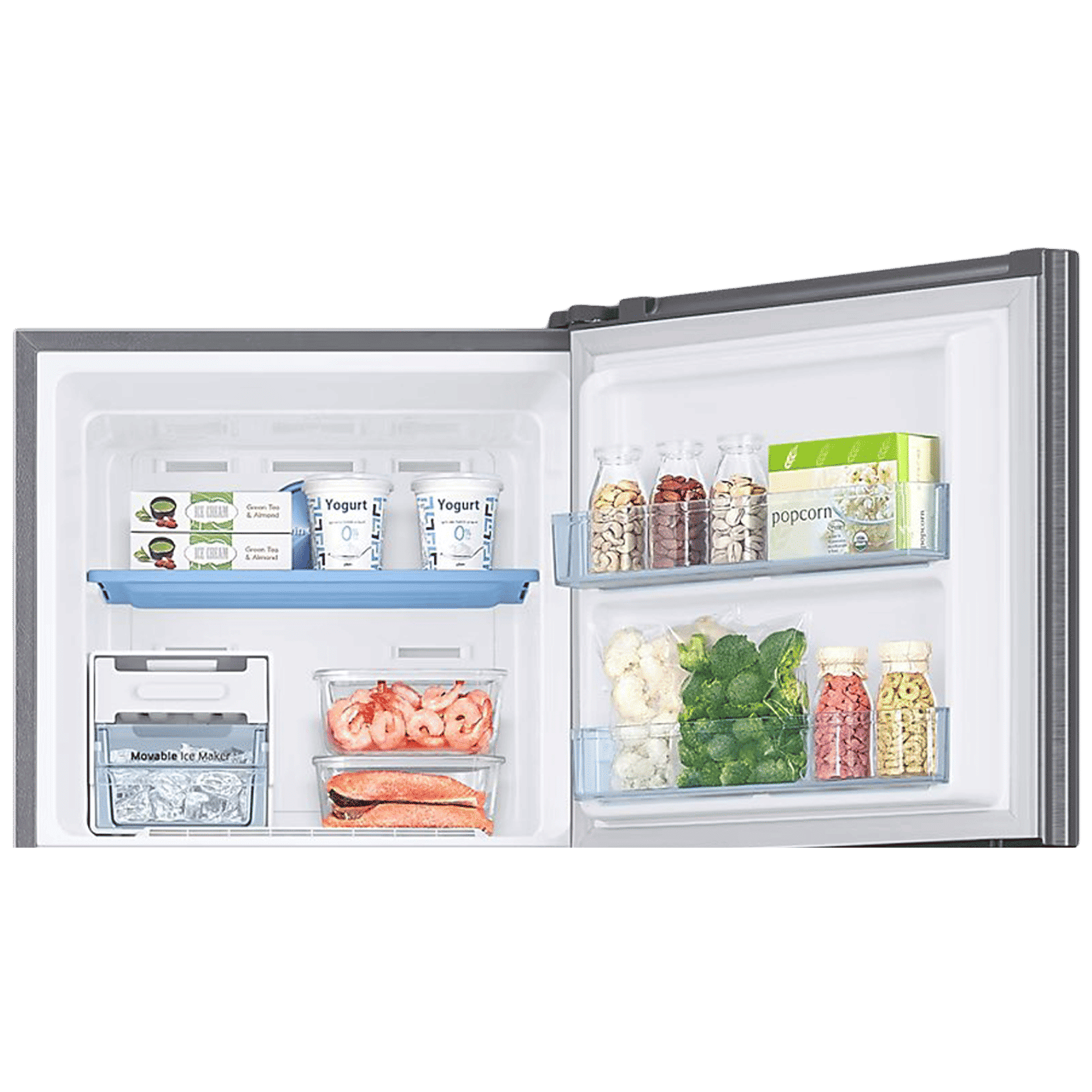 SAMSUNG 301 Litres 2 Star Frost Free Double Door Convertible Refrigerator with Twin Cooling Plus Technology (RT34C4542S8/HL, Elegant Inox) SAMSUNG 301 Litres 2 Star Frost Free Double Door Convertible Refrigerator with Twin Cooling Plus Technology (RT34C4542S8/HL, Elegant Inox)_8