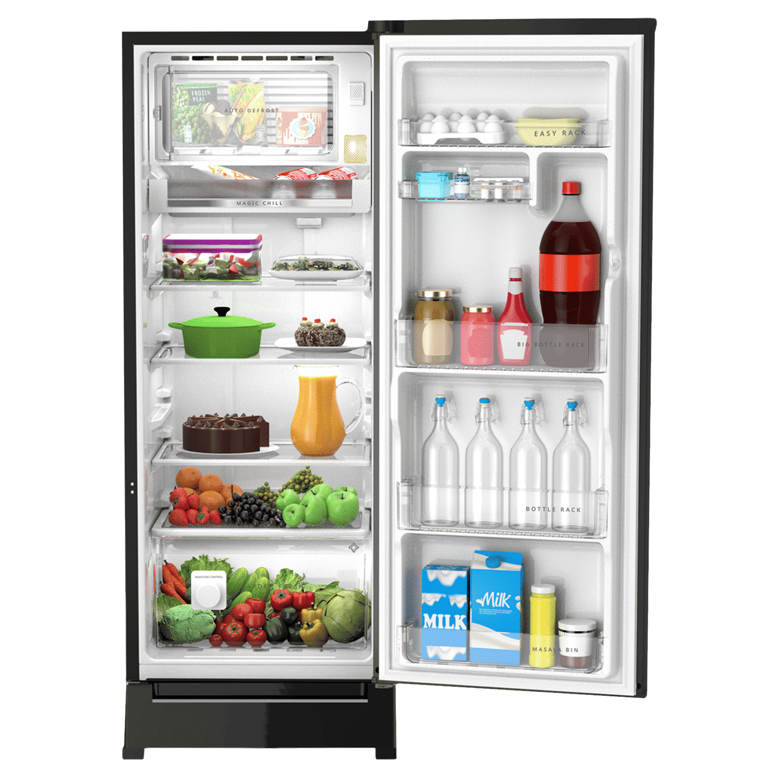 Whirlpool Vitamagic Pro 192 Litres 3 Star Direct Cool Single Door Refrigerator with Zeolite Technology (73132, Grey)_8