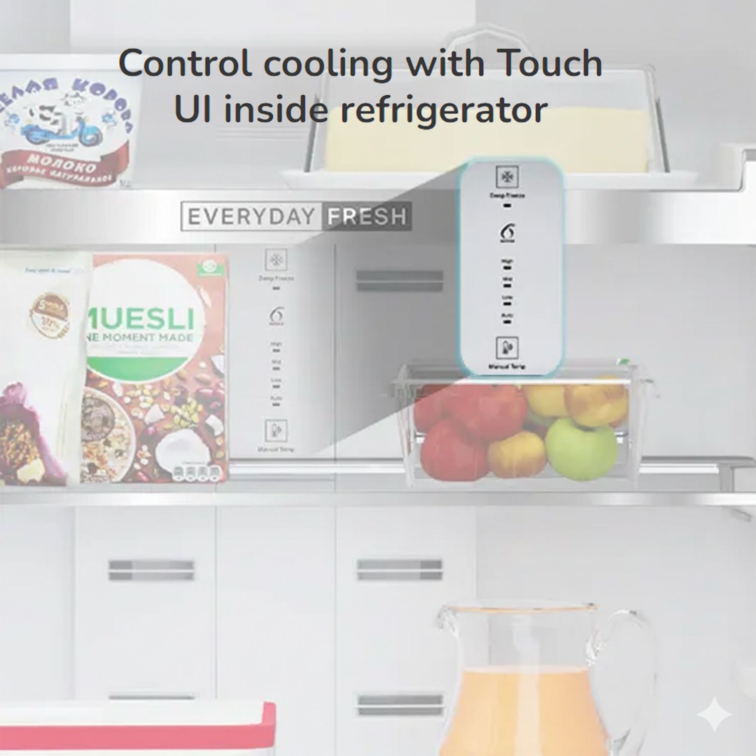 Whirlpool Neofresh 235 Litres 2 Star Frost Free Double Door Refrigerator with Intellisense Inverter Technology (22052, Crystal Black)_14