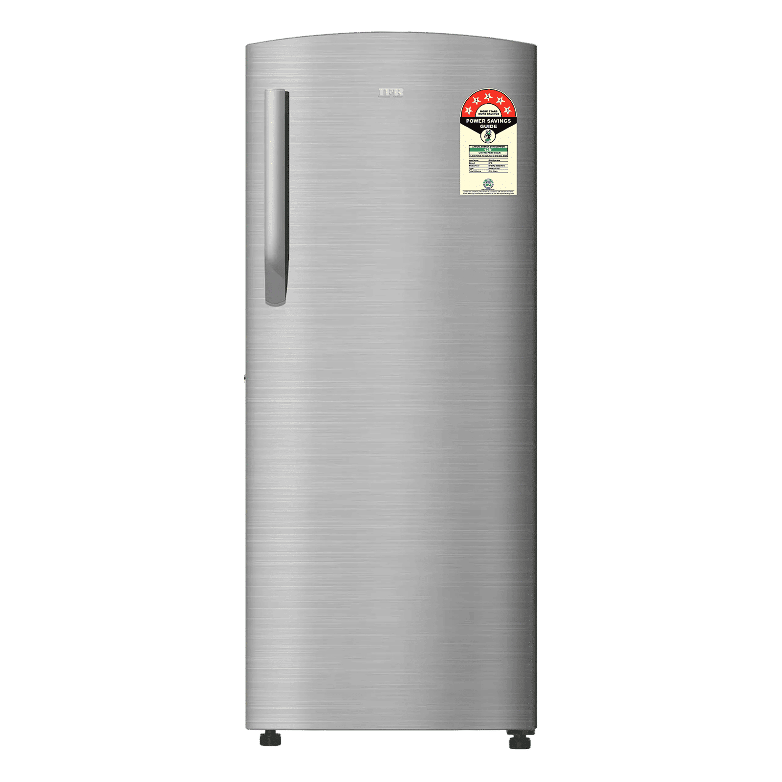IFB Advance Cool 206 Litres 5 Star Direct Cool Single Door Refrigerator with Anti Bacterial Gasket (IFBDC-2325IGS, Grey Steel) IFB Advance Cool 206 Litres 5 Star Direct Cool Single Door Refrigerator with Anti Bacterial Gasket (IFBDC-2325IGS, Grey Steel)_1