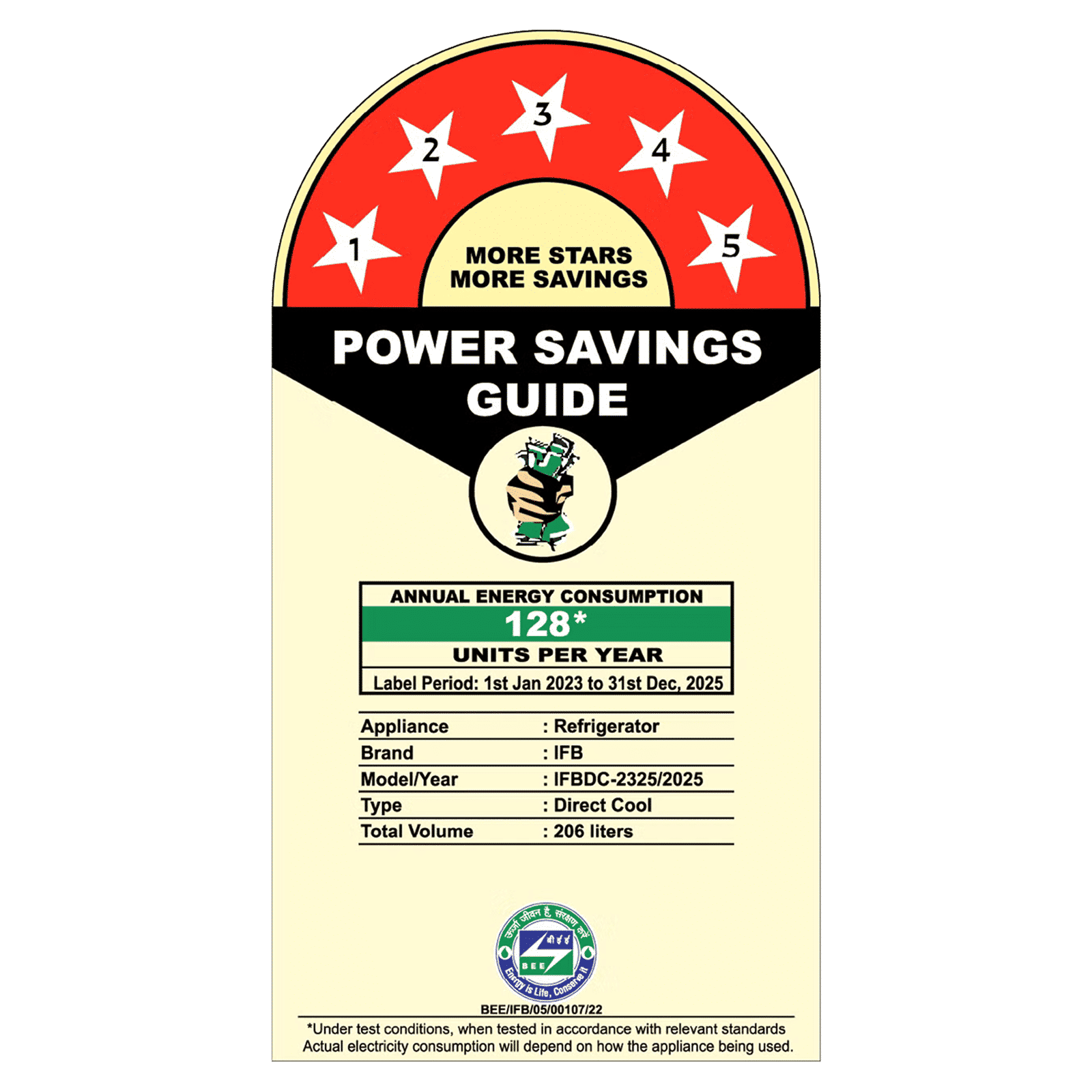 IFB Advance Cool 206 Litres 5 Star Direct Cool Single Door Refrigerator with Anti Bacterial Gasket (IFBDC-2325IGS, Grey Steel) IFB Advance Cool 206 Litres 5 Star Direct Cool Single Door Refrigerator with Anti Bacterial Gasket (IFBDC-2325IGS, Grey Steel)_4