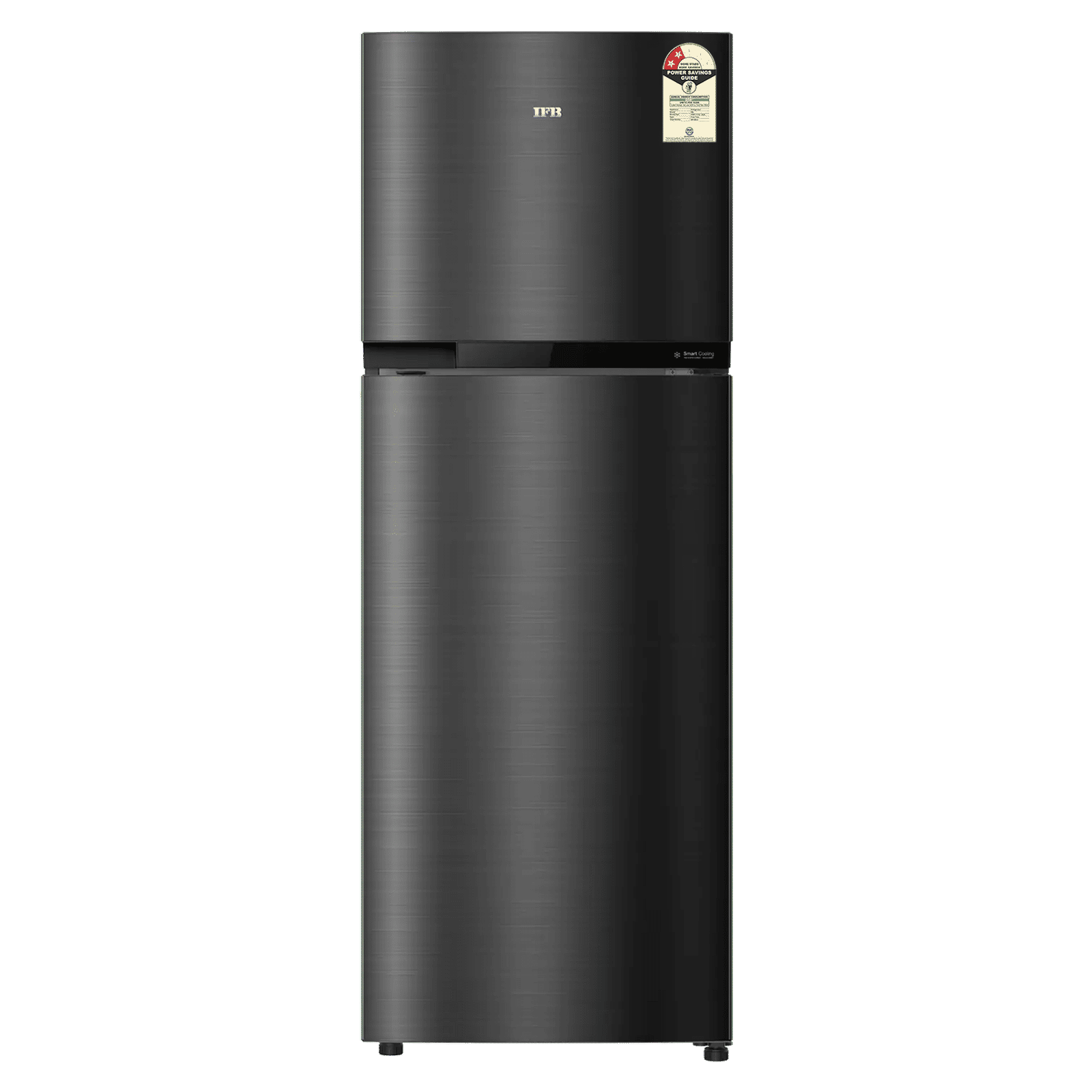 IFB Eco-Cool 265 Litres 2 Star Frost Free Double Door Refrigerator with Active Deodoriser (IFBFF-3152IKS, Black Steel)_1