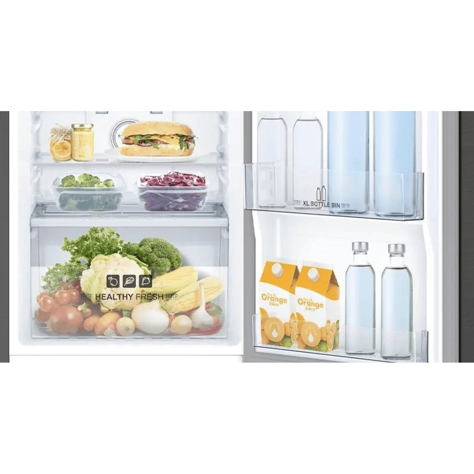 IFB Eco-Cool 265 Litres 2 Star Frost Free Double Door Refrigerator with Active Deodoriser (IFBFF-3152IKS, Black Steel)_10