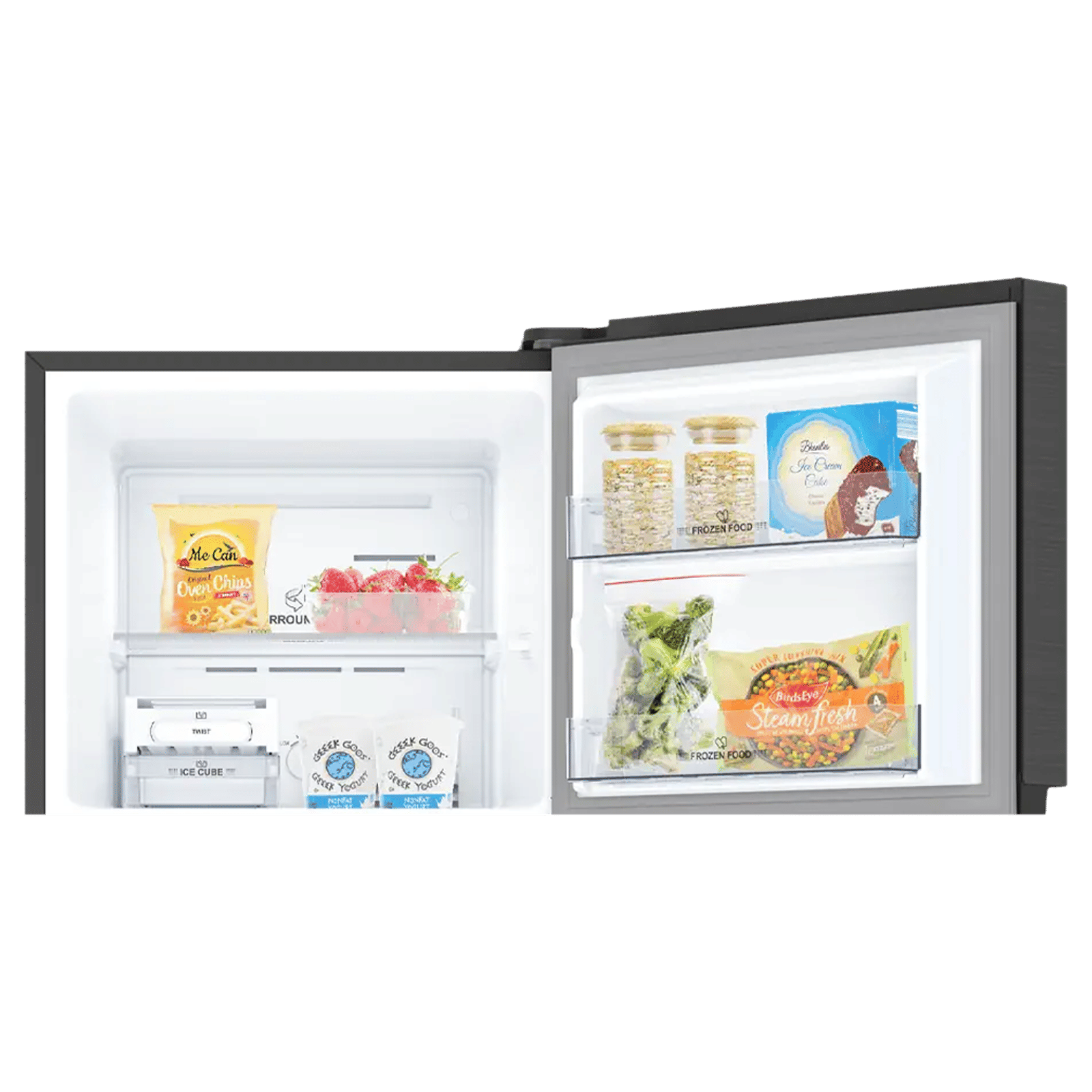 IFB Eco-Cool 265 Litres 2 Star Frost Free Double Door Refrigerator with Active Deodoriser (IFBFF-3152IKS, Black Steel)_7