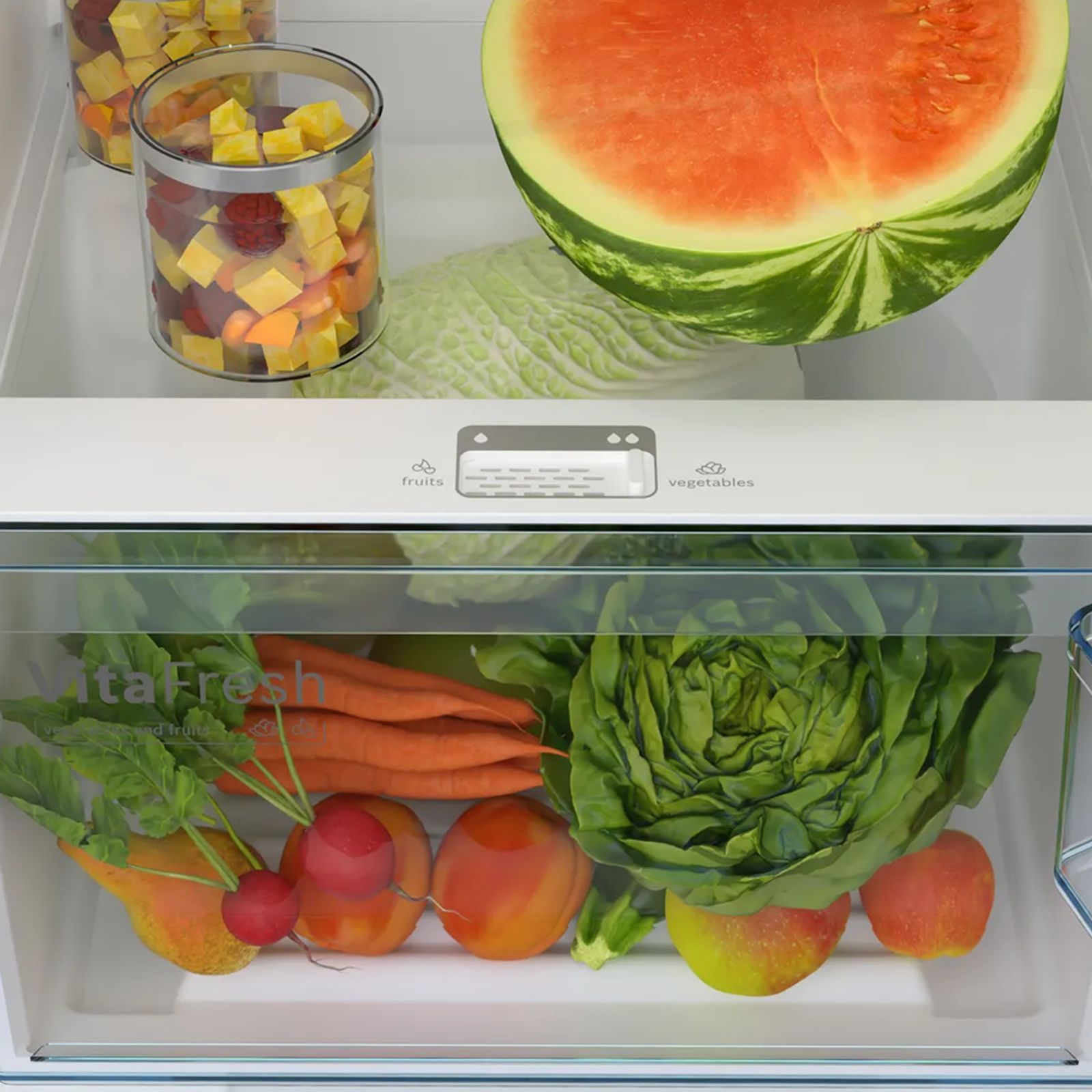 BOSCH Series 4 269 Litres 3 Star Frost Free Double Door Convertible Refrigerator with VitaFresh System (CTC29S03GI, Shiney Silver)_11