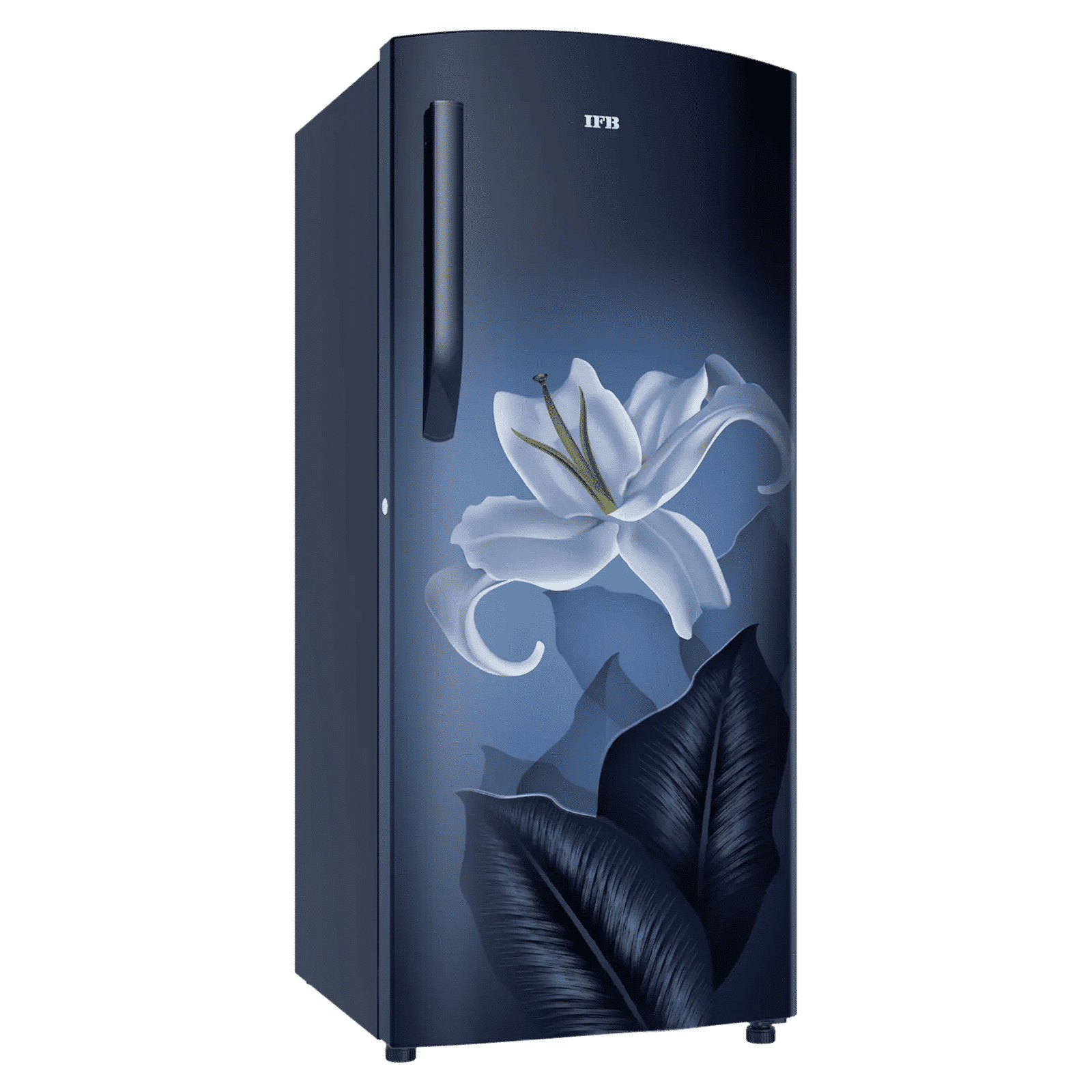 IFB Metal - Cool 197 Litres 3 Star Direct Cool Single Door Refrigerator with Anti Bacterial Gasket (IFBDC-2233FBB, Blue Flower)_9