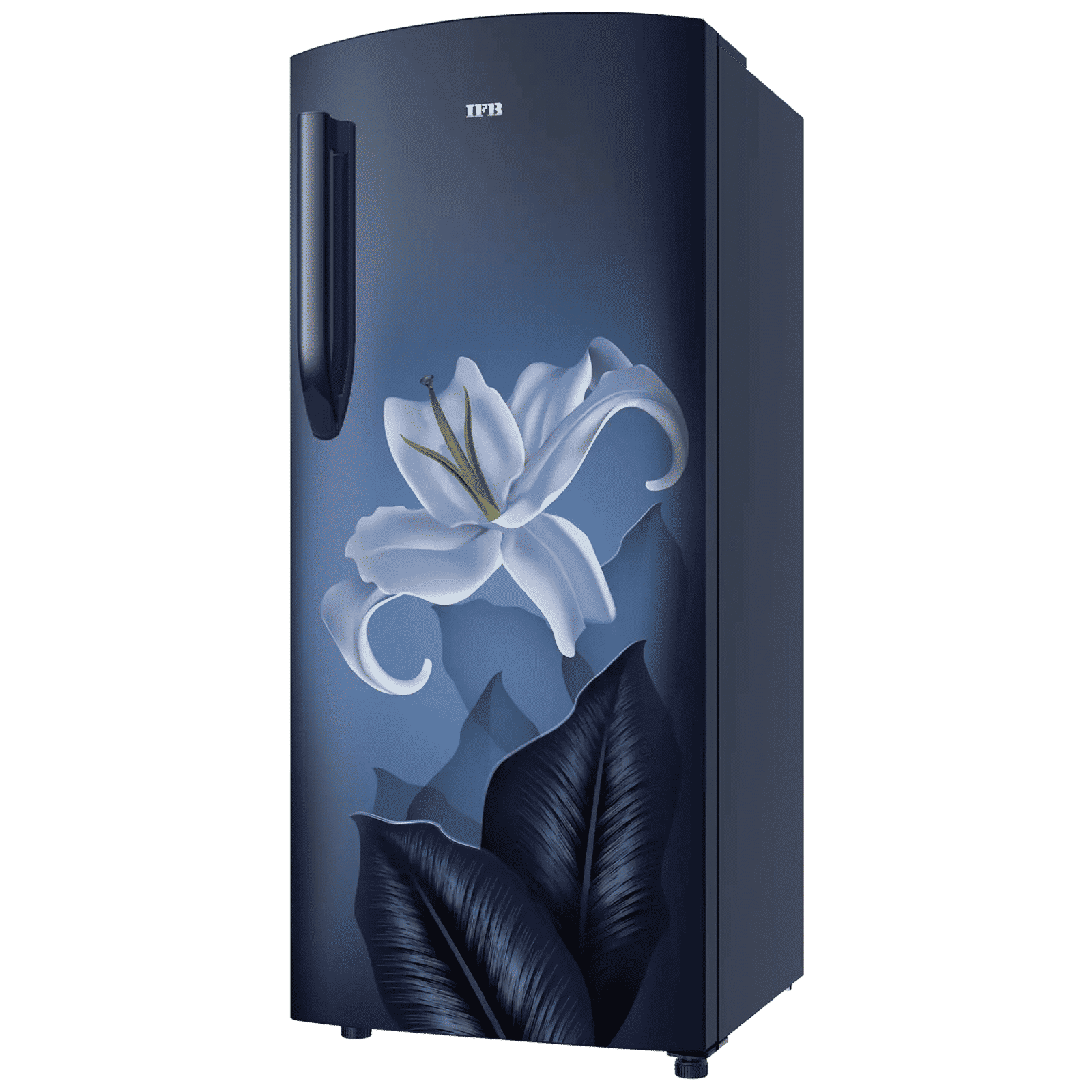IFB Metal - Cool 197 Litres 3 Star Direct Cool Single Door Refrigerator with Anti Bacterial Gasket (IFBDC-2233FBB, Blue Flower)_4