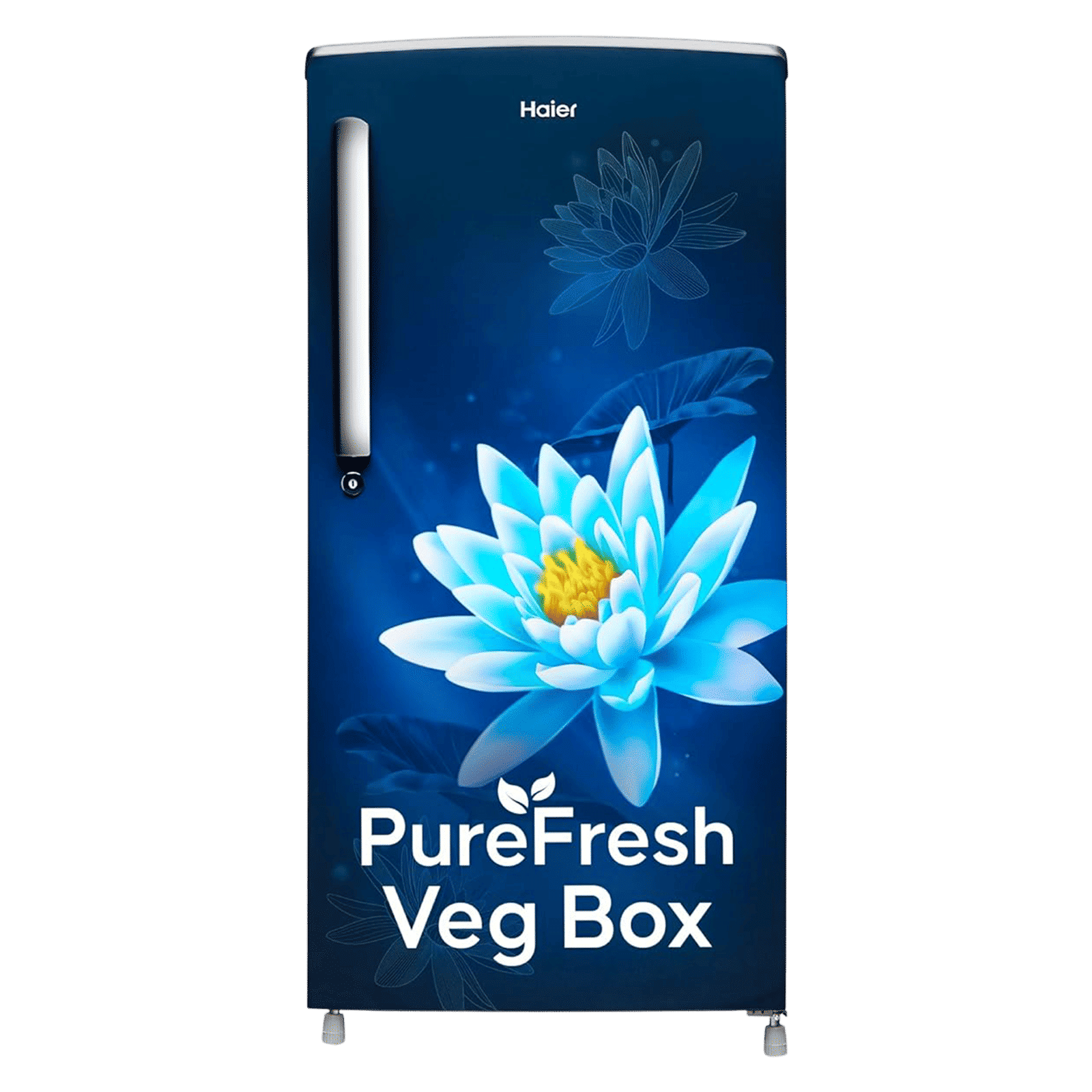 Haier 175 Litres 2 Star Direct Cool Single Door Refrigerator with Anti-Bacterial Gasket (HED182MLN, Marine Lotus)_1