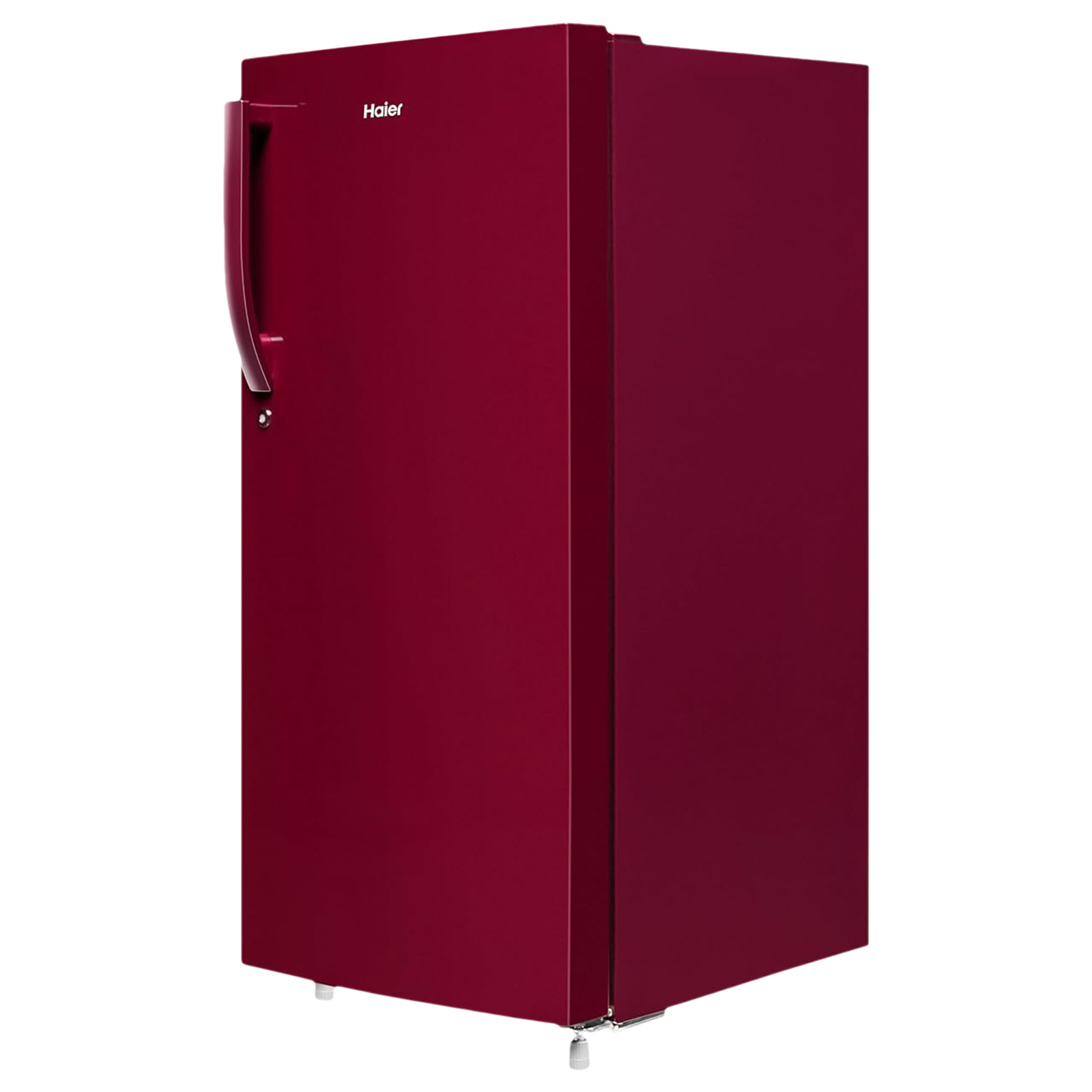 Haier 190 Litres 2 Star Direct Cool Single Door Refrigerator with Antibacterial Gasket (HED202RSP, Red Mono)_4