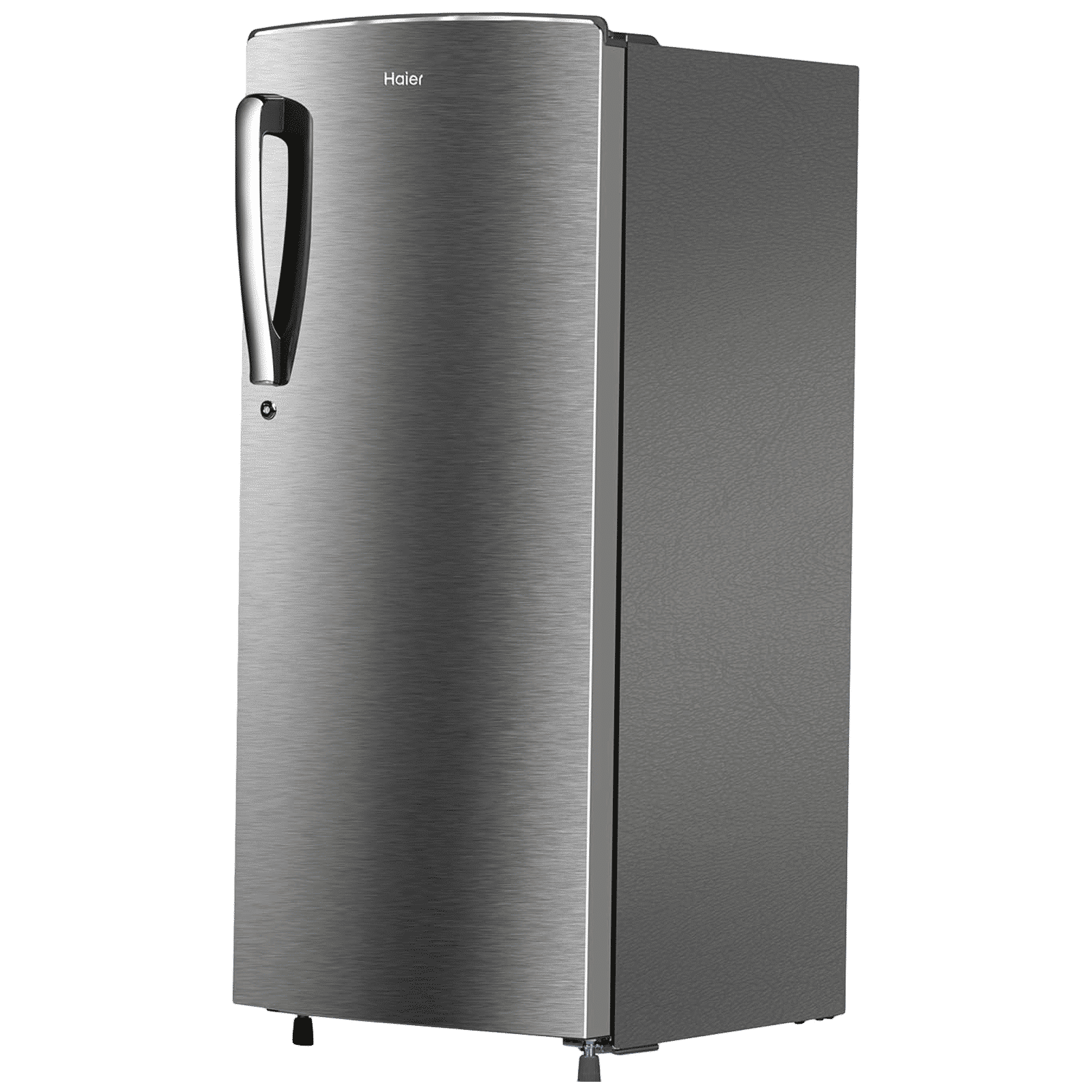 Haier 205 Litres 3 Star Direct Cool Single Door Refrigerator with Antibacterial Gasket (HED213TSN, Inox Steel)_4