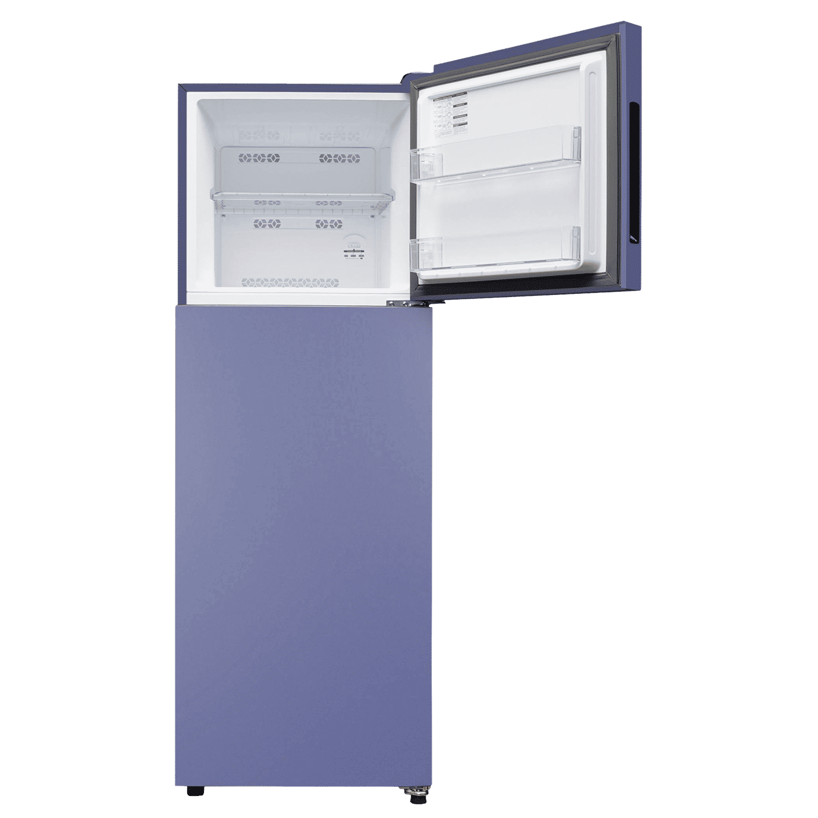 Haier 240 Litres 2 Star Frost Free Double Door Refrigerator with Anti-Bacterial Gasket (HEF252ERBP, Radish Blue)_10