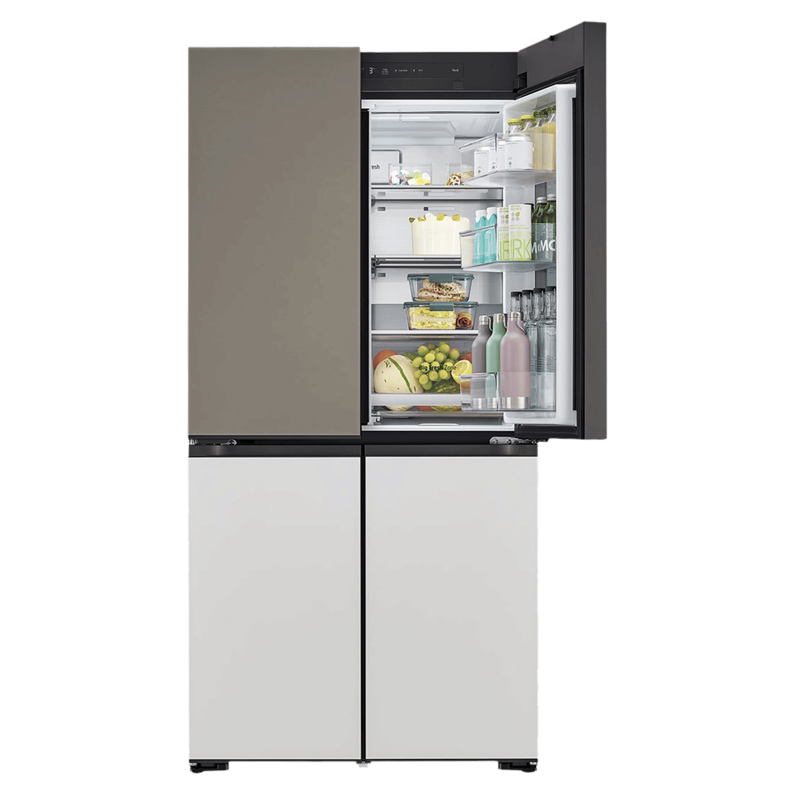 LG 617 Litres 3 Star Frost Free French Door Smart Wifi Enabled Refrigerator with Multi Air Flow (GR-A24FDMMB, Multicolour) LG 617 Litres 3 Star Frost Free French Door Smart Wifi Enabled Refrigerator with Multi Air Flow (GR-A24FDMMB, Multicolour)_11