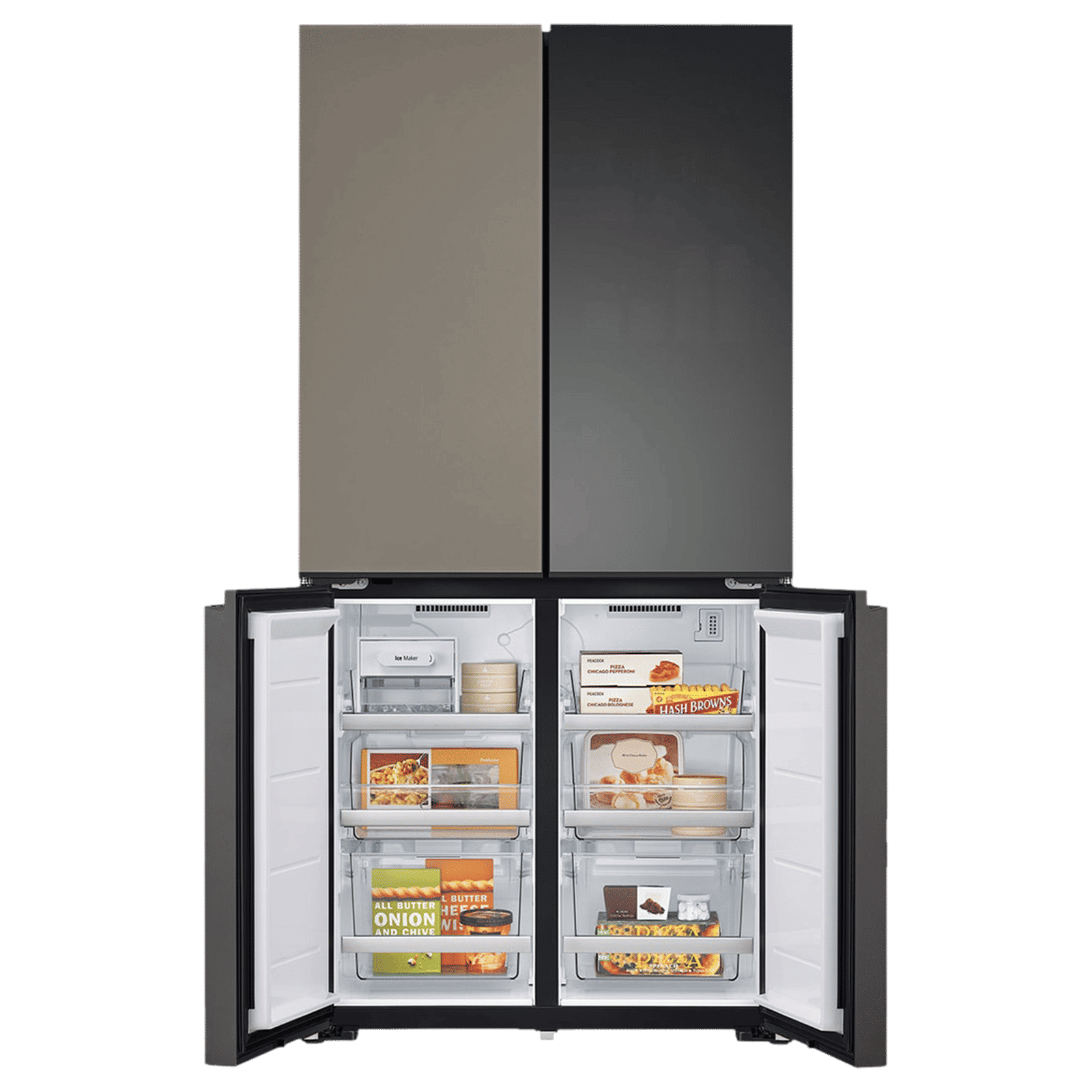 LG 617 Litres 3 Star Frost Free French Door Smart Wifi Enabled Refrigerator with Multi Air Flow (GR-A24FDMMB, Multicolour) LG 617 Litres 3 Star Frost Free French Door Smart Wifi Enabled Refrigerator with Multi Air Flow (GR-A24FDMMB, Multicolour)_13