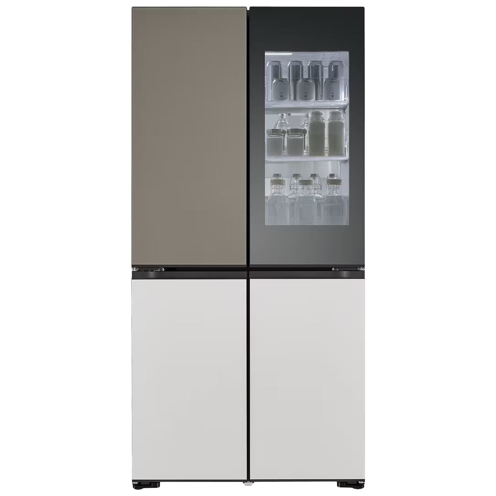 LG 617 Litres 3 Star Frost Free French Door Smart Wifi Enabled Refrigerator with Multi Air Flow (GR-A24FDMMB, Multicolour) LG 617 Litres 3 Star Frost Free French Door Smart Wifi Enabled Refrigerator with Multi Air Flow (GR-A24FDMMB, Multicolour)_16