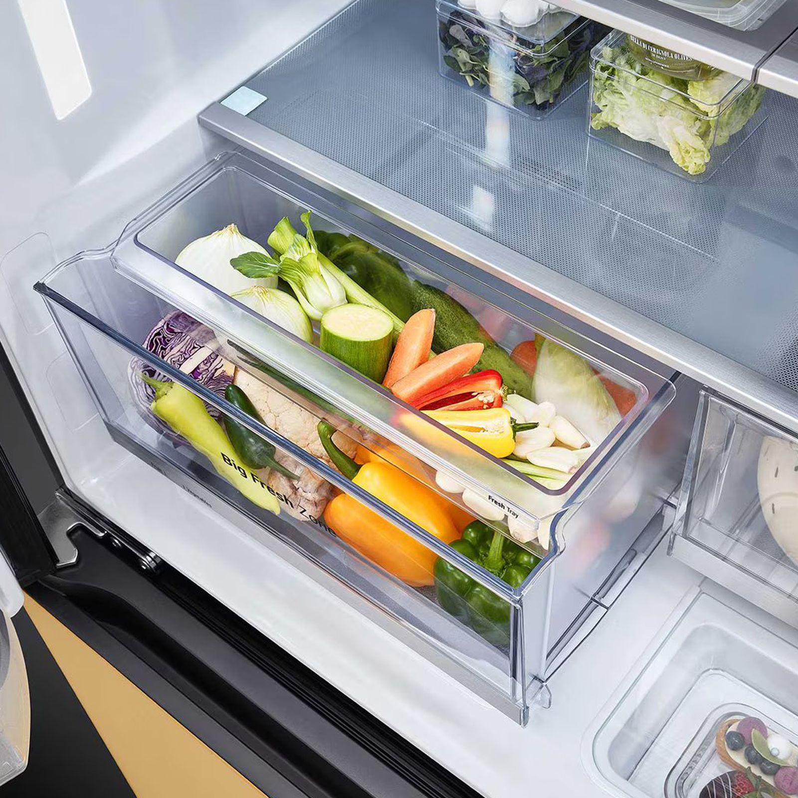 LG 617 Litres 3 Star Frost Free French Door Smart Wifi Enabled Refrigerator with Multi Air Flow (GR-A24FDMMB, Multicolour) LG 617 Litres 3 Star Frost Free French Door Smart Wifi Enabled Refrigerator with Multi Air Flow (GR-A24FDMMB, Multicolour)_17