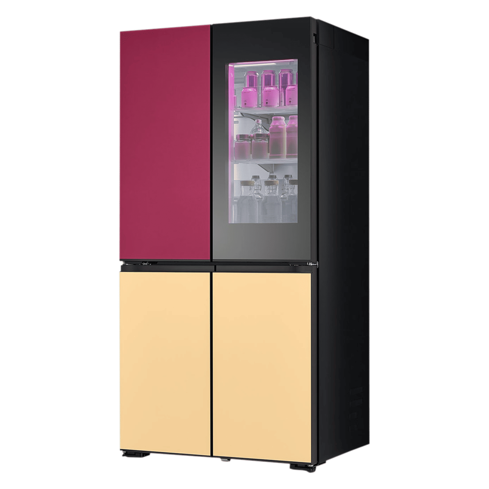 LG 617 Litres 3 Star Frost Free French Door Smart Wifi Enabled Refrigerator with Multi Air Flow (GR-A24FDMMB, Multicolour) LG 617 Litres 3 Star Frost Free French Door Smart Wifi Enabled Refrigerator with Multi Air Flow (GR-A24FDMMB, Multicolour)_4